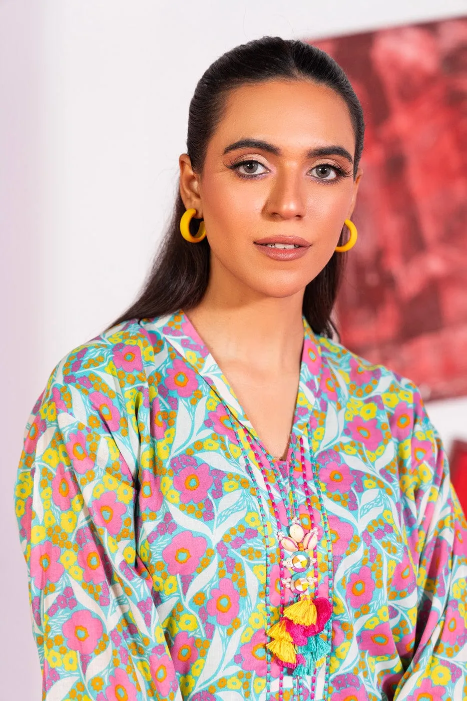 1 Pc Printed Lawn Shirt
