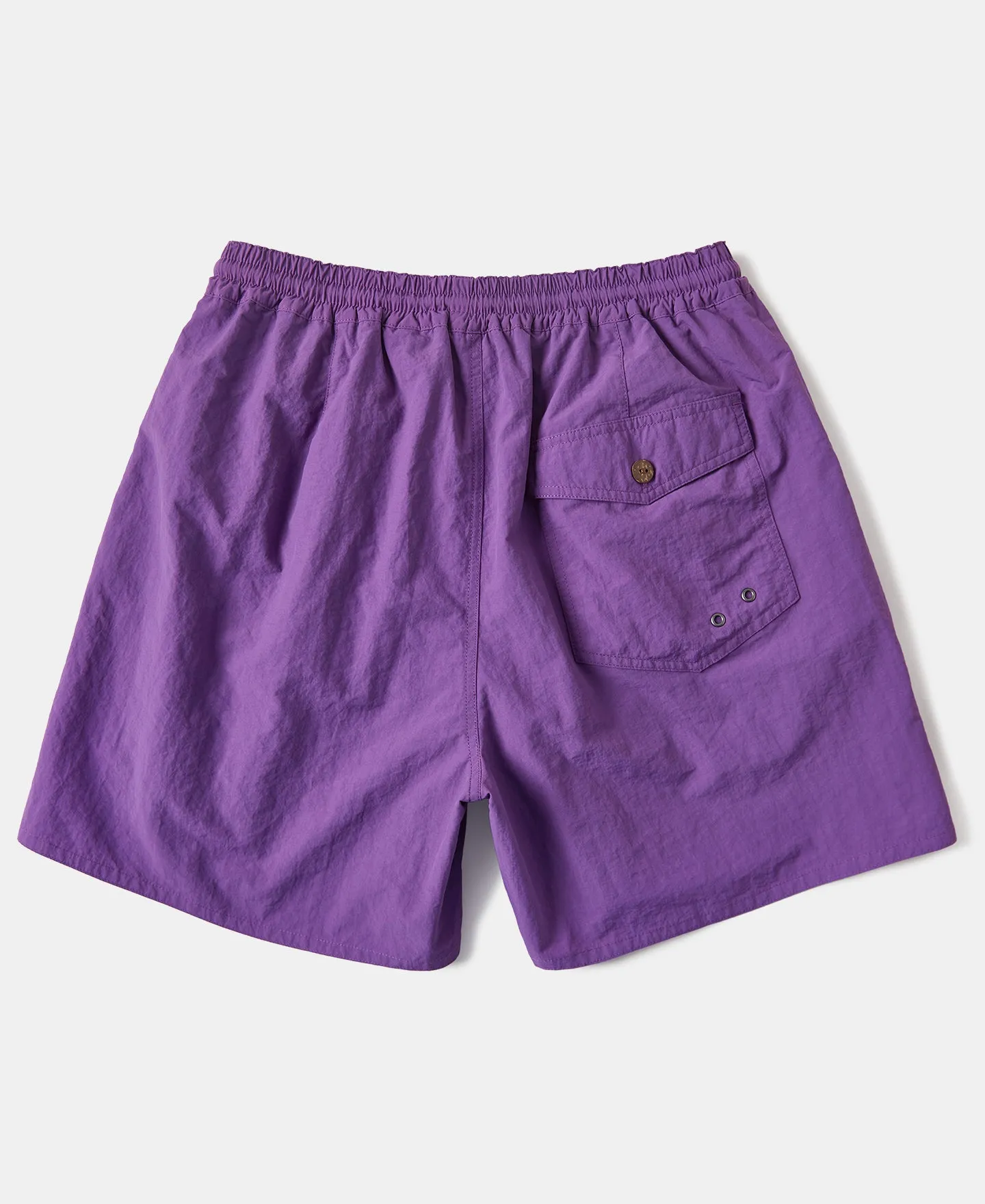5-Inch Nylon Swim Shorts - Purple