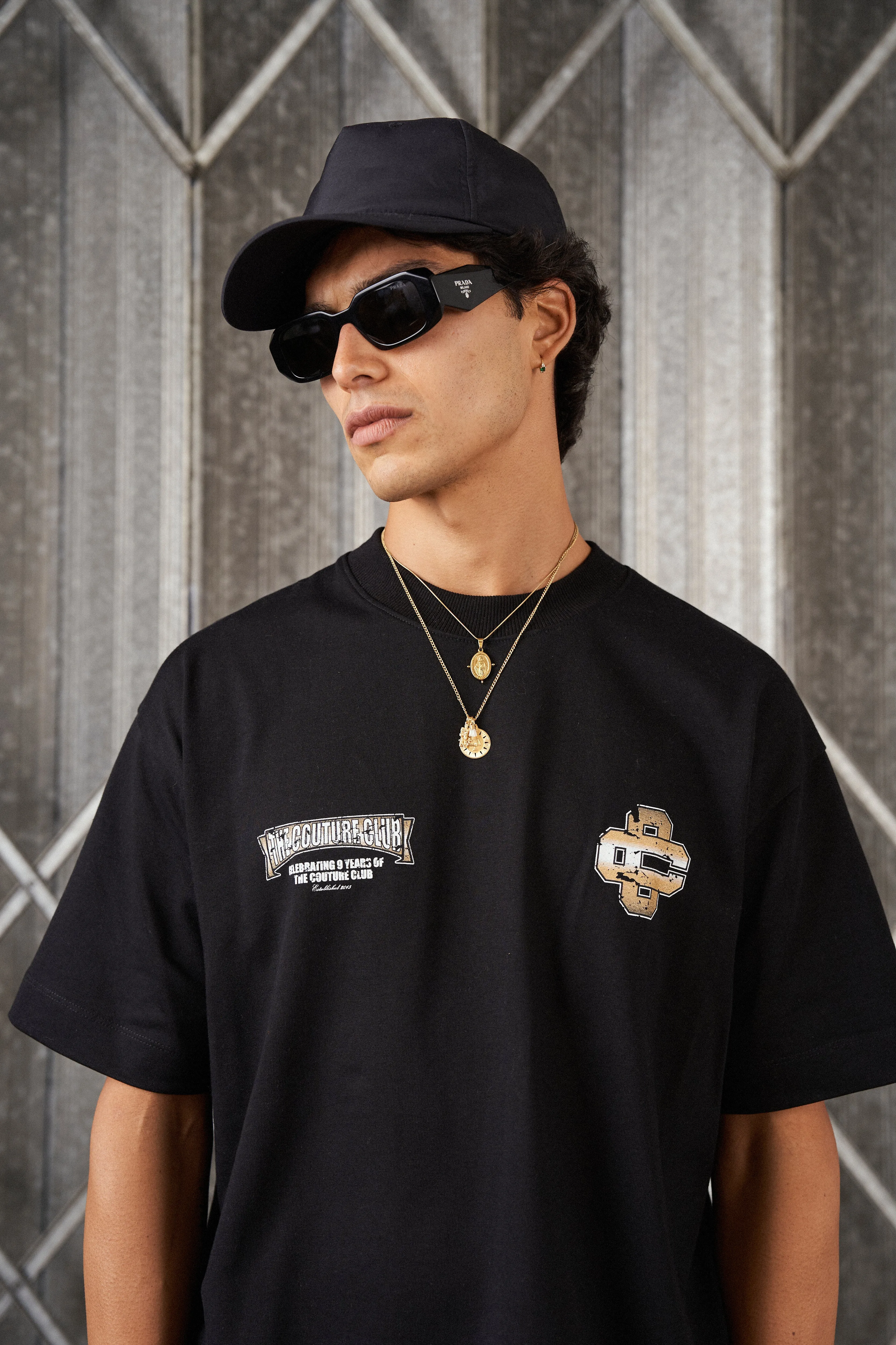 9TH ANNIVERSARY T-SHIRT - BLACK