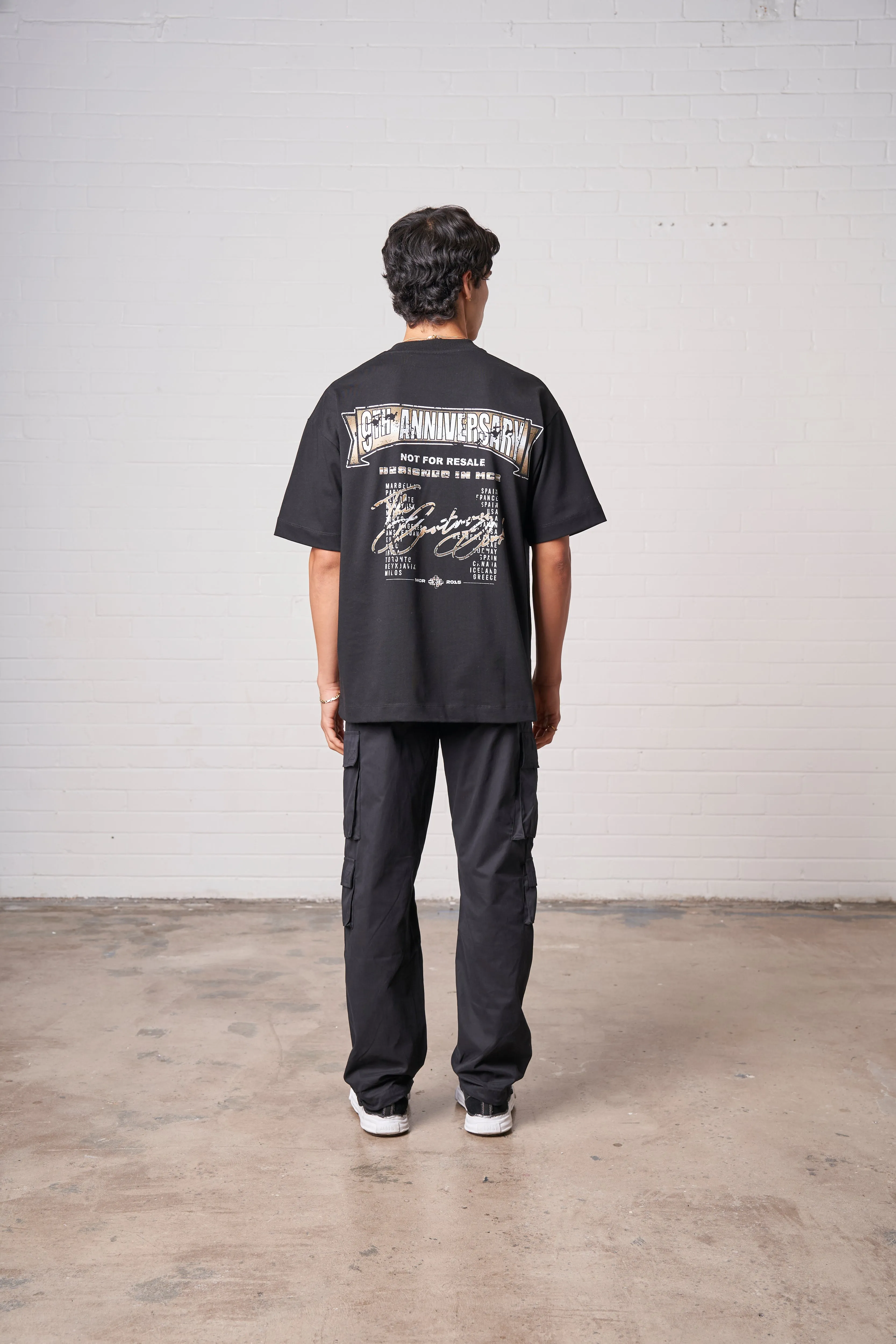 9TH ANNIVERSARY T-SHIRT - BLACK