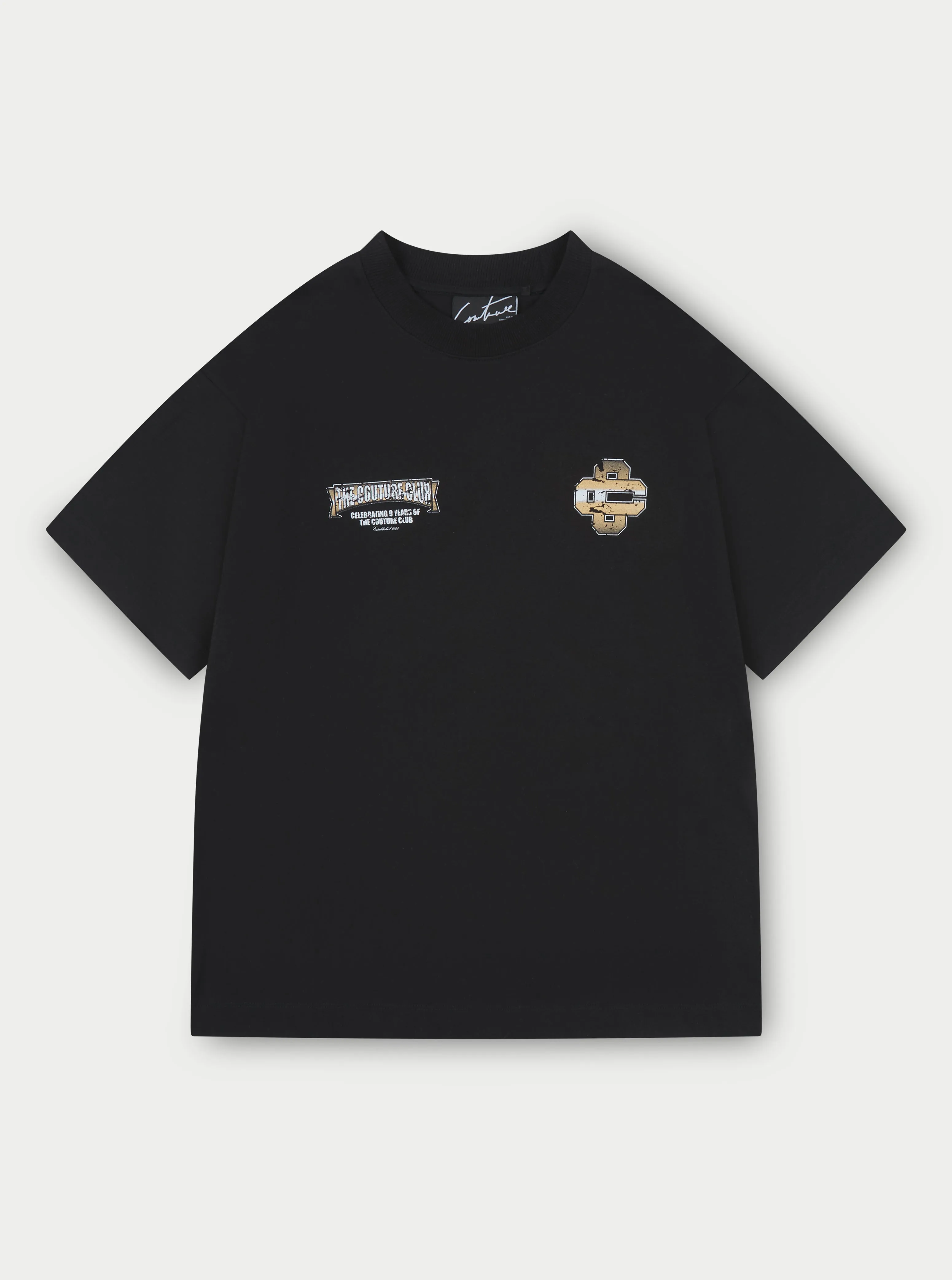 9TH ANNIVERSARY T-SHIRT - BLACK