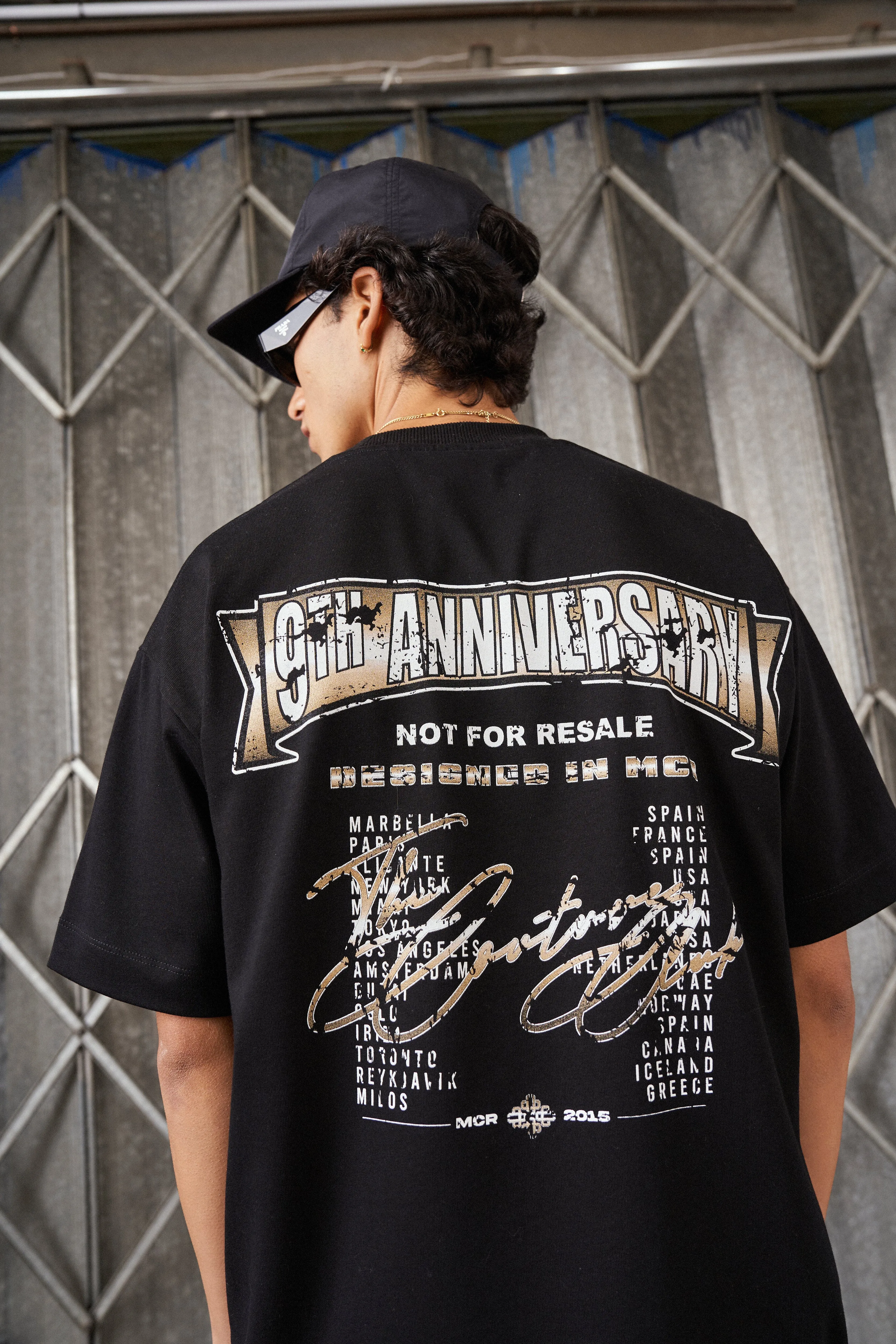 9TH ANNIVERSARY T-SHIRT - BLACK
