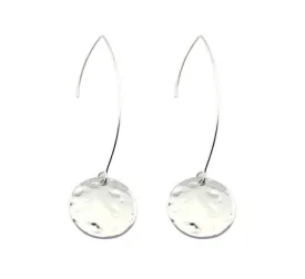 Accessories-Silver Hang Earrings