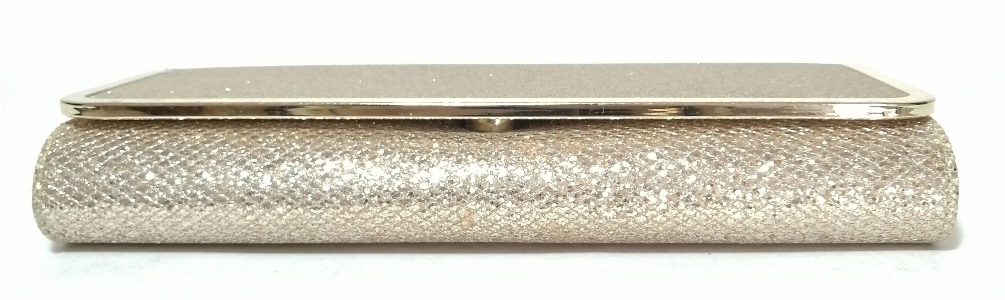 ALDO Gold Glitter Clutch | Pre Loved |