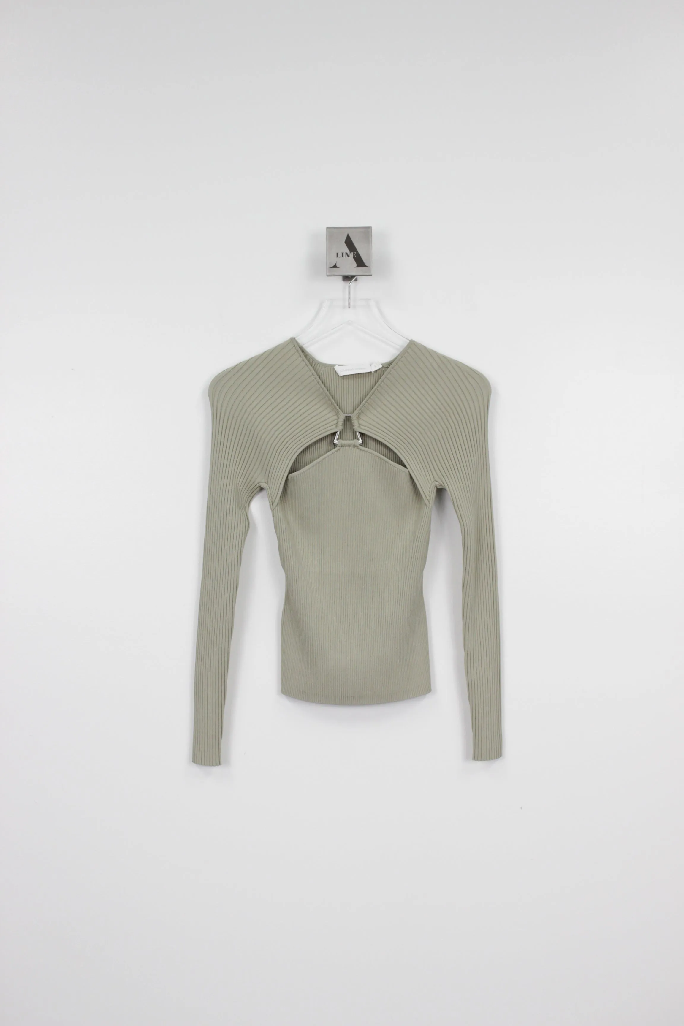Angelina Compact Rib L/S Pullover