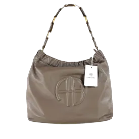 Anine Bing Taupe Chain Strap Shoulder Bag