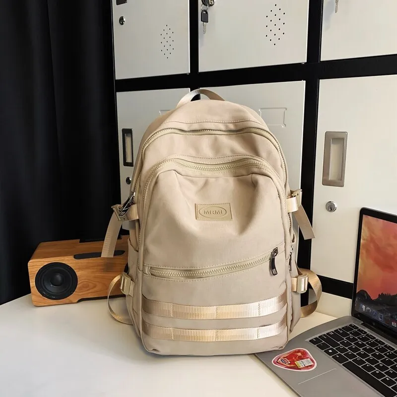 Back to school  Men Travel Bagpack Waterproof Fashion Boys Bookbag Schoolbag High School Nylon Mochila Laptop Women Trendy Rucksack