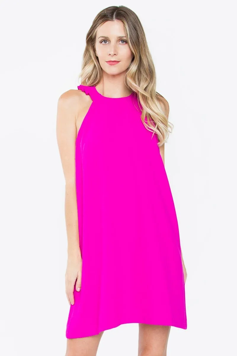 Barrie Ruffle Dress