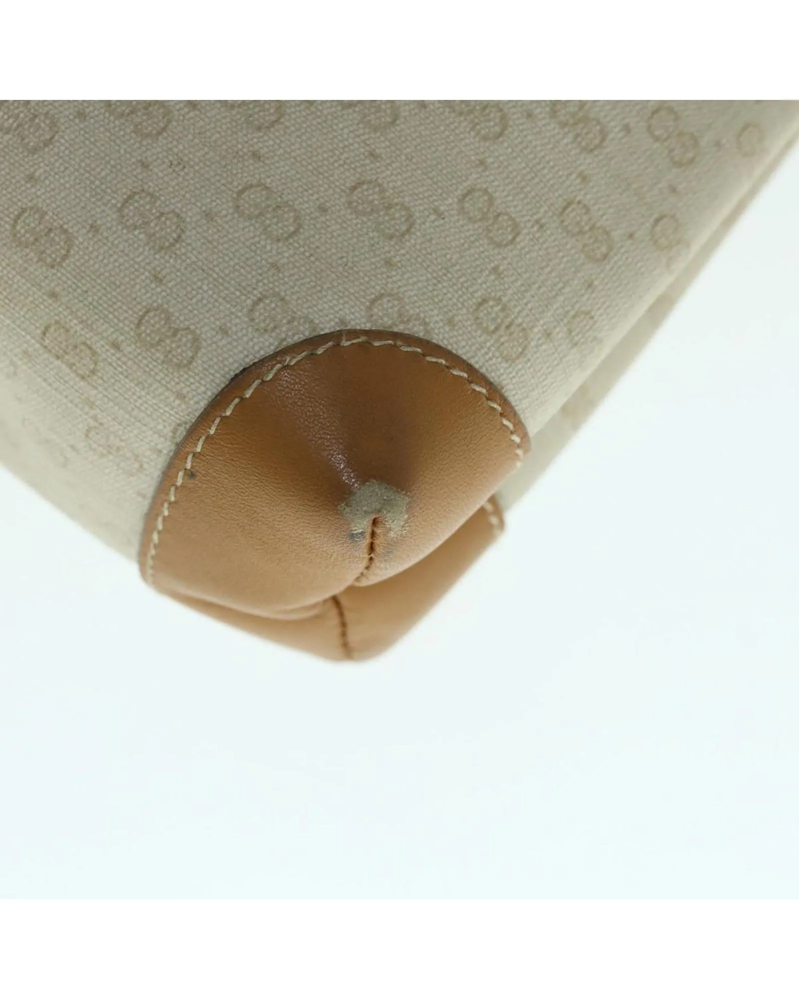 Beige Micro GG Supreme Shoulder Bag - Italian-Made Luxury Accessory