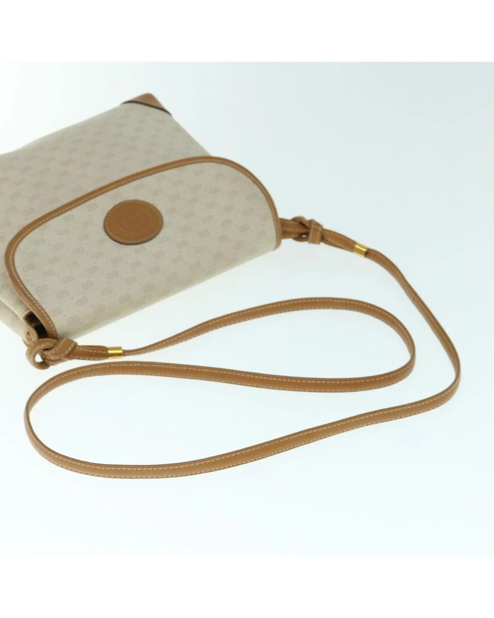 Beige Micro GG Supreme Shoulder Bag - Italian-Made Luxury Accessory