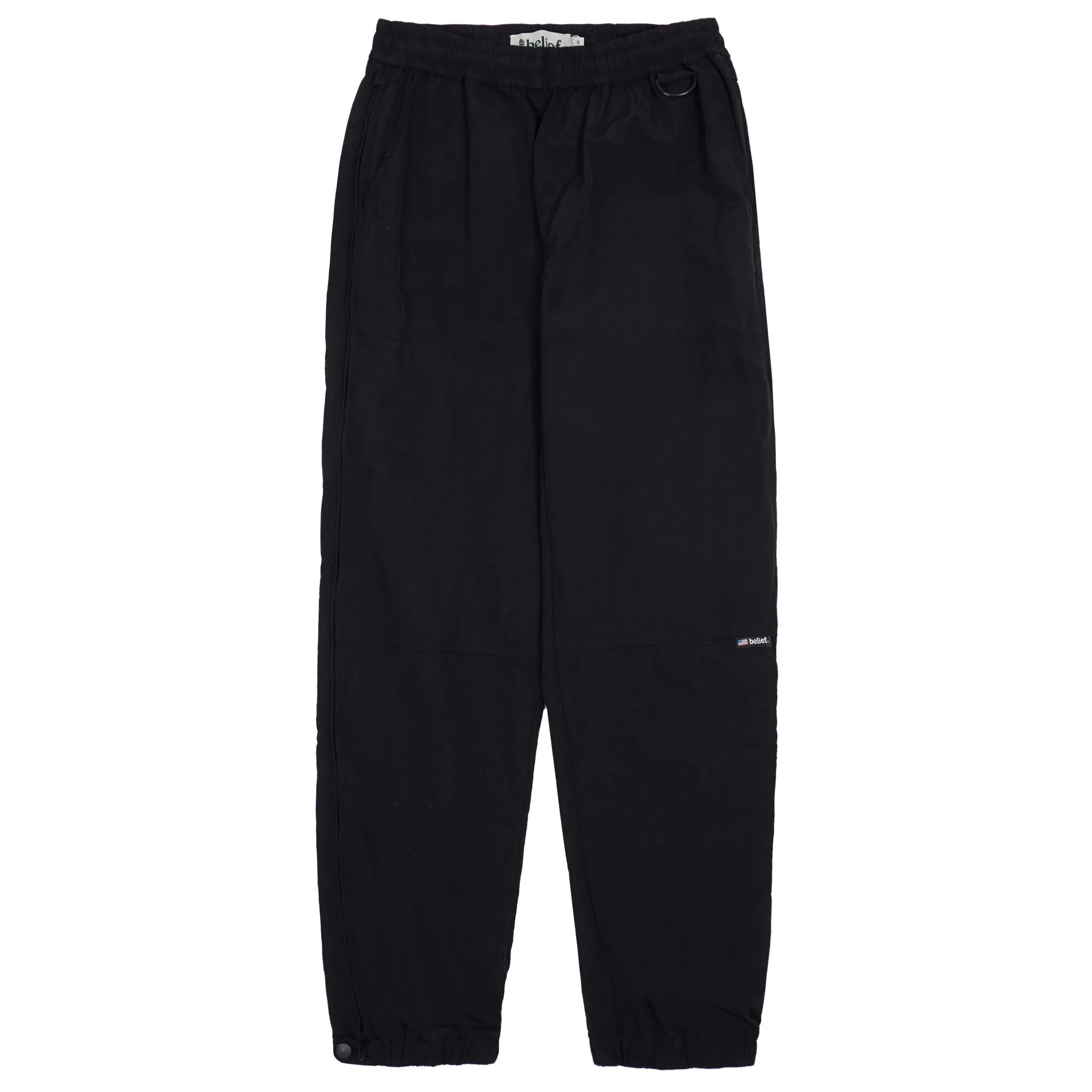Belief NYC Nylon Vent Pant Black