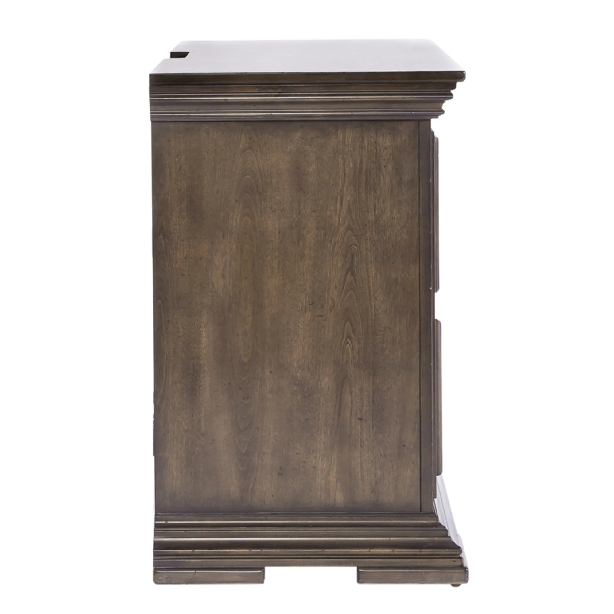 Big Valley 361-BR61 2 Drawer Night Stand w/ Charging Station