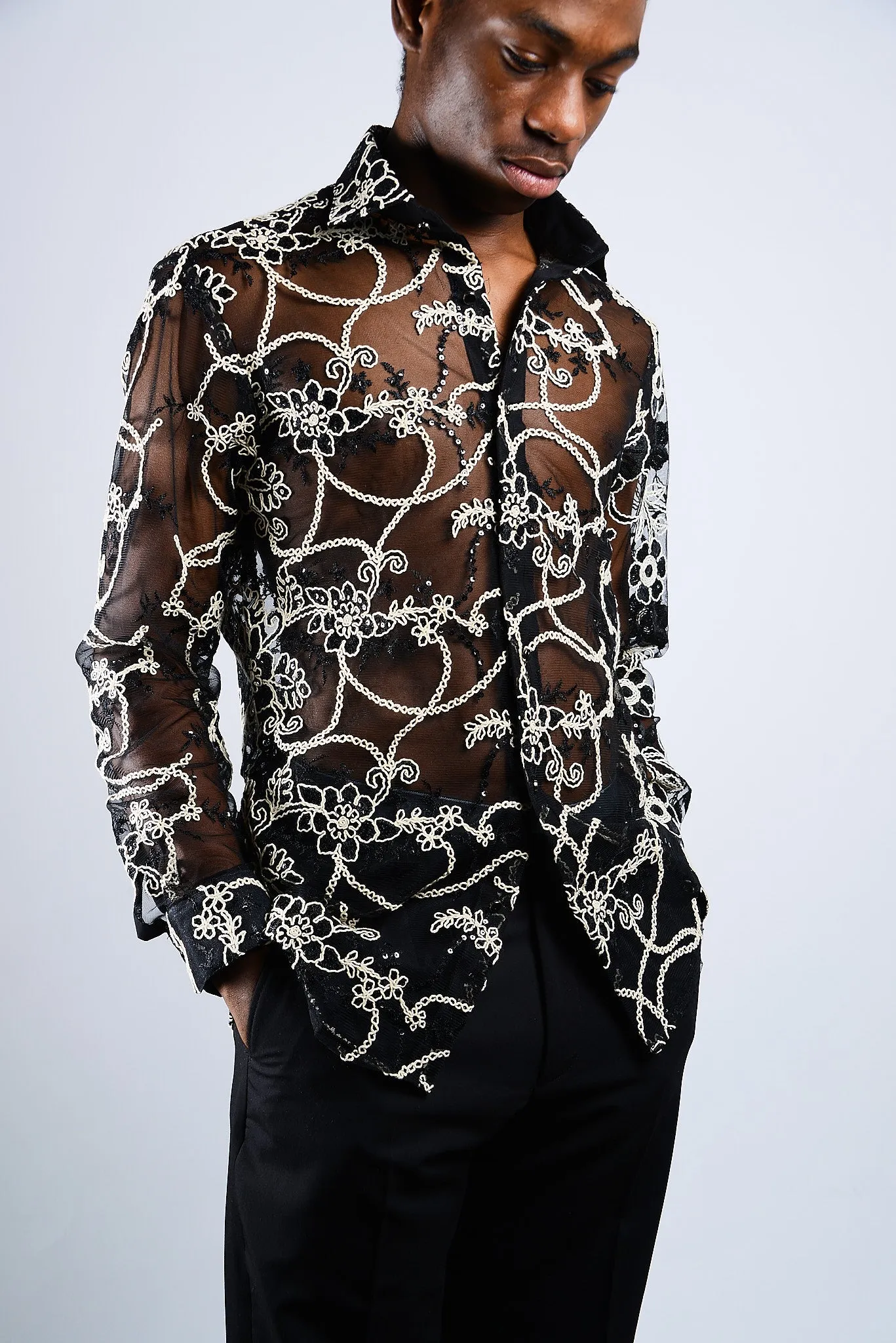 Biscayne Embellished Ls Shirt