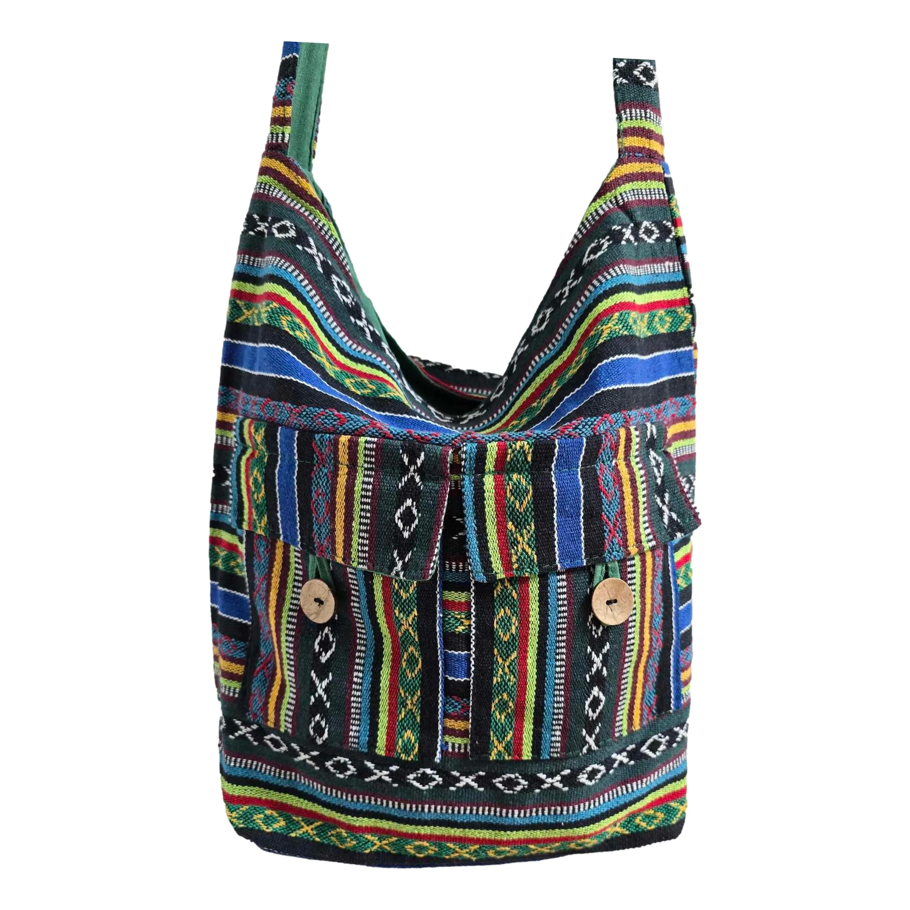 Boho Gheri Cotton Satchel