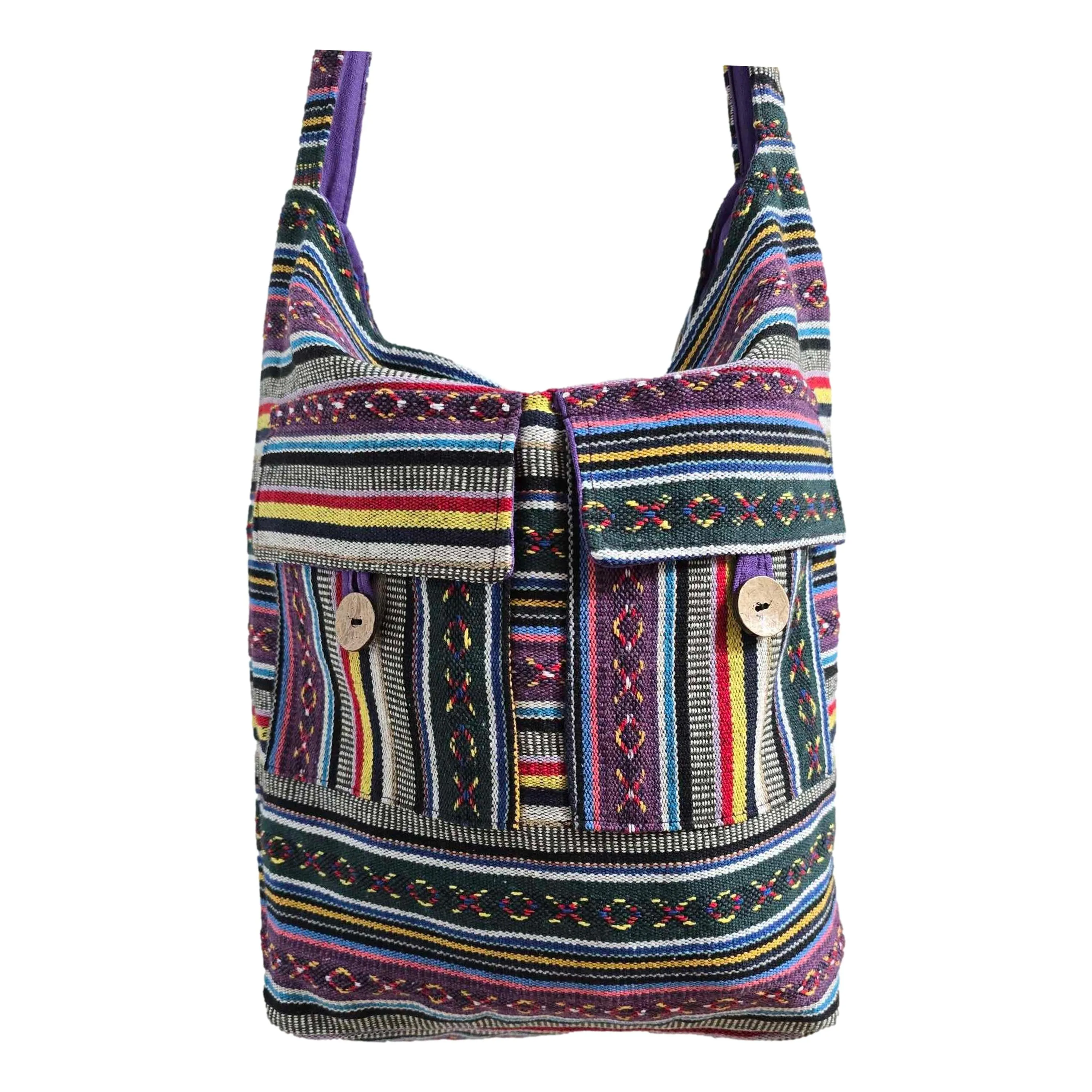 Boho Gheri Cotton Satchel