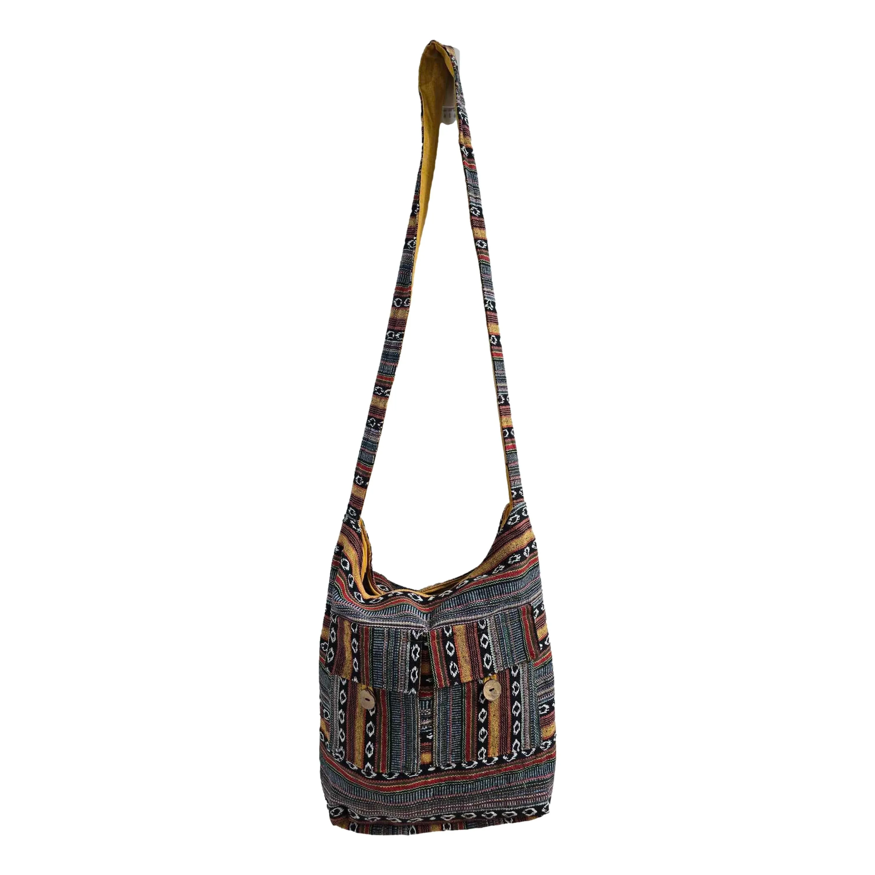 Boho Gheri Cotton Satchel