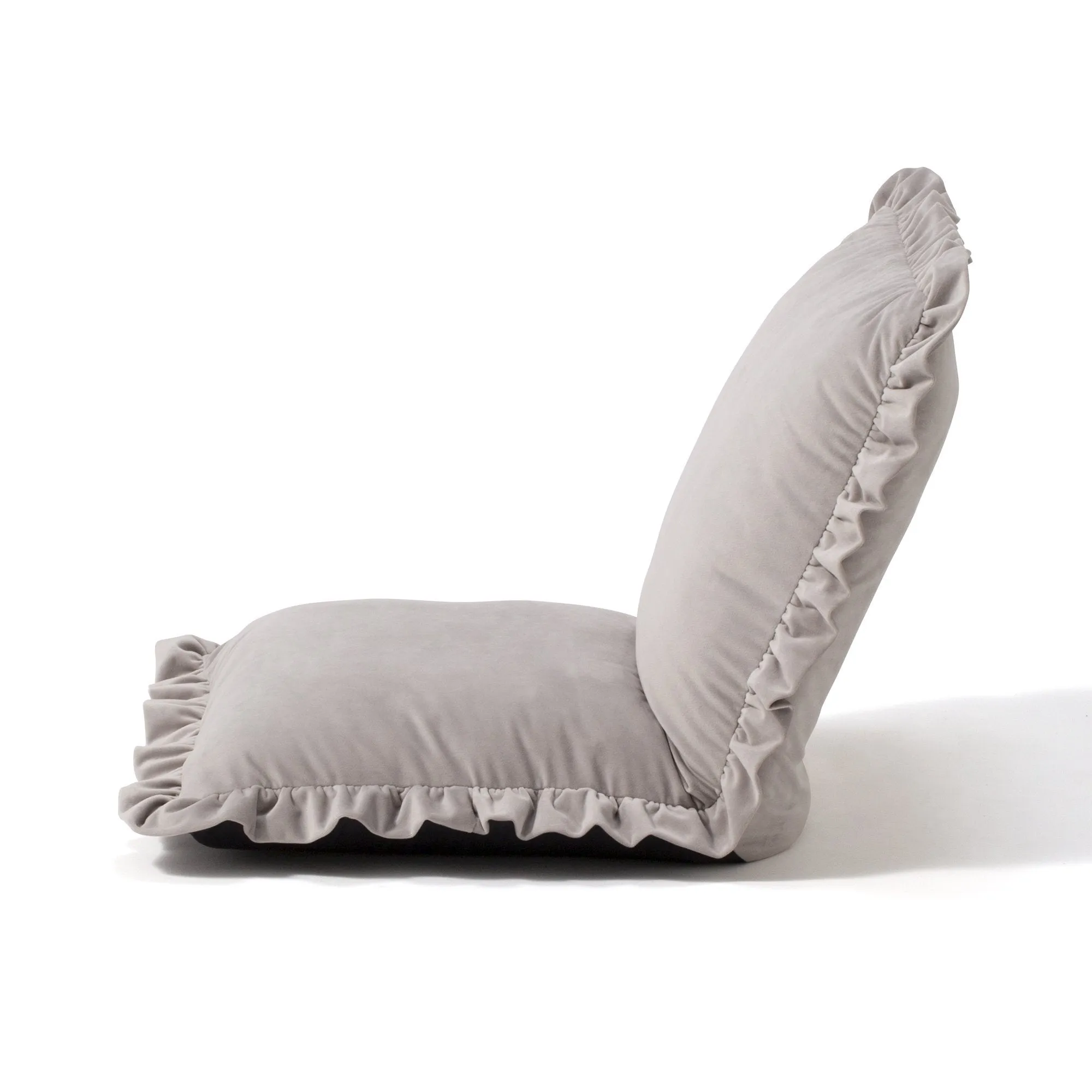 Calin Floor Chair Gray (W570 × D545 ～ 920 × H150 ～ 490)