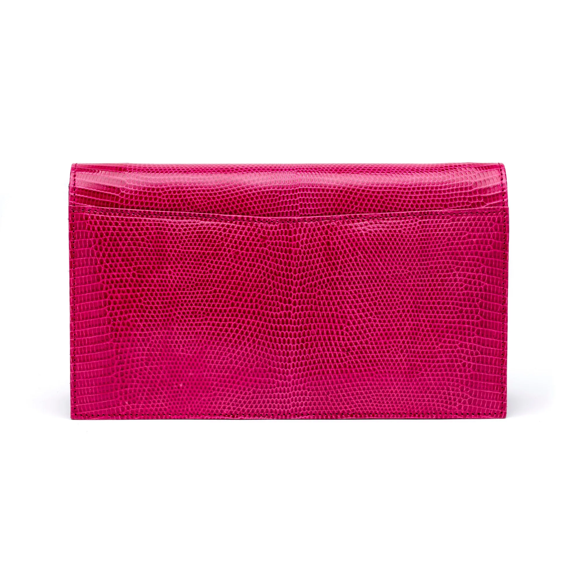 Capri Clutch in Bright Fuchsia
