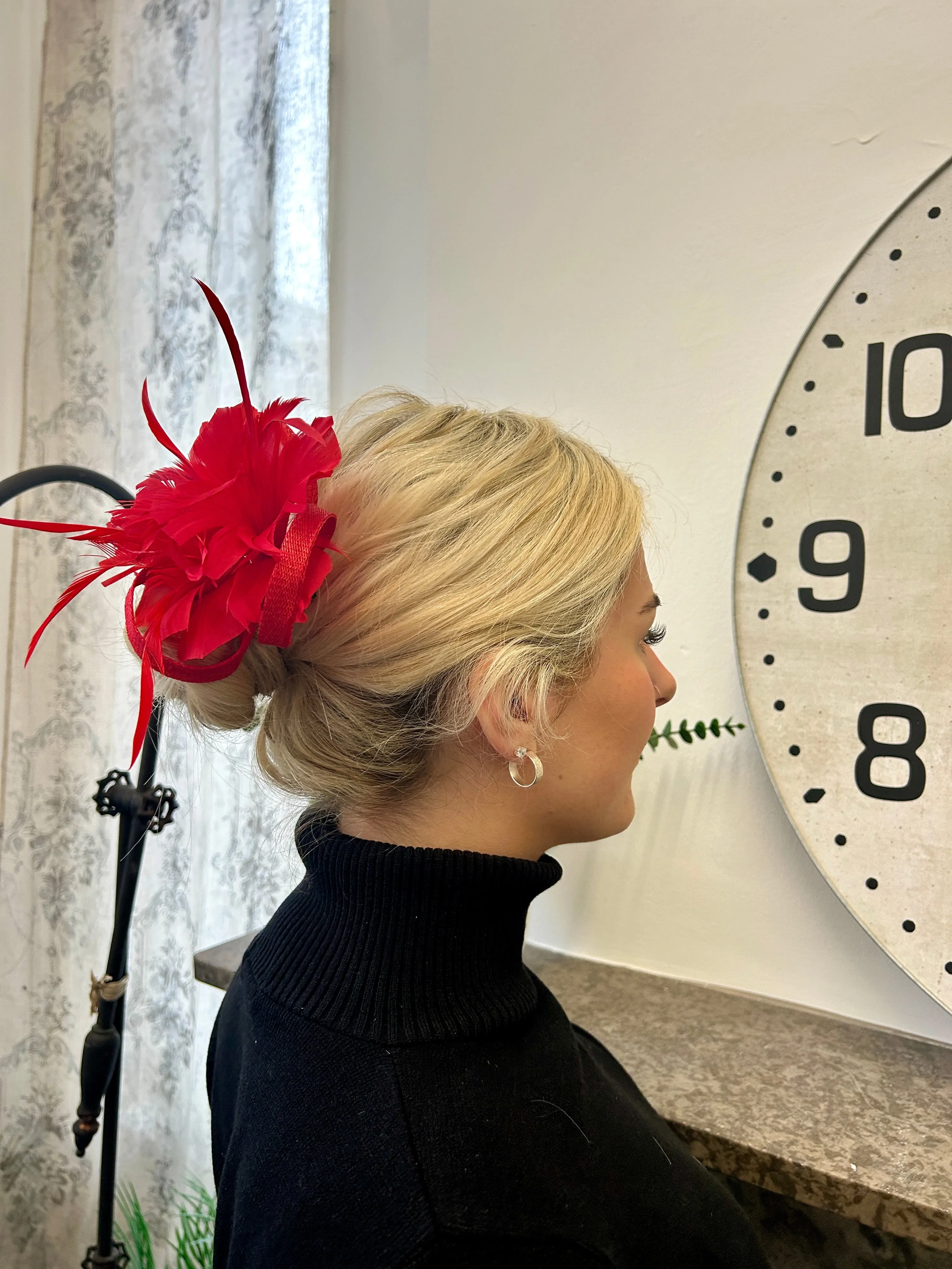 Charlotte Fascinator Clip (18 colours)