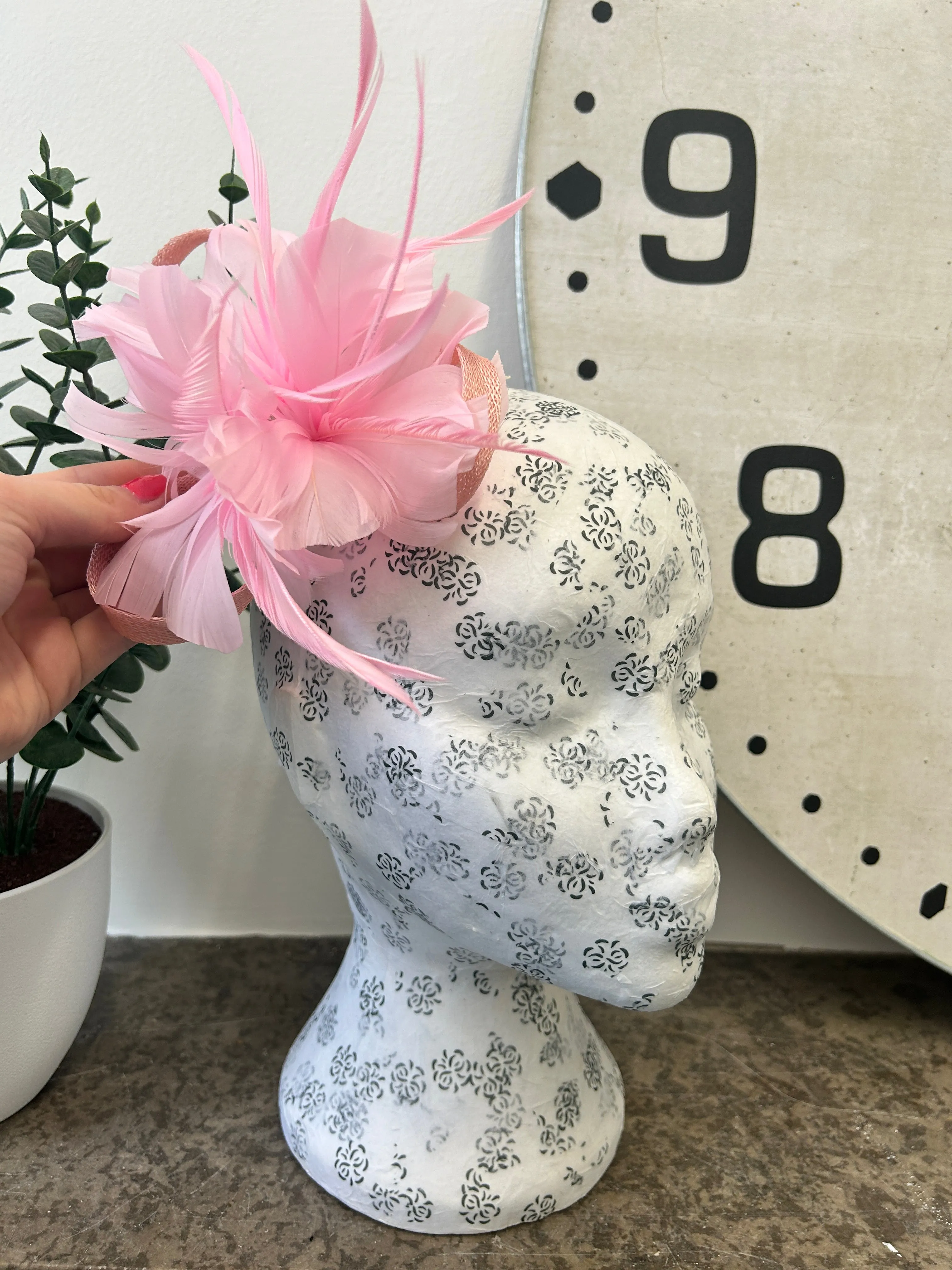 Charlotte Fascinator Clip (18 colours)