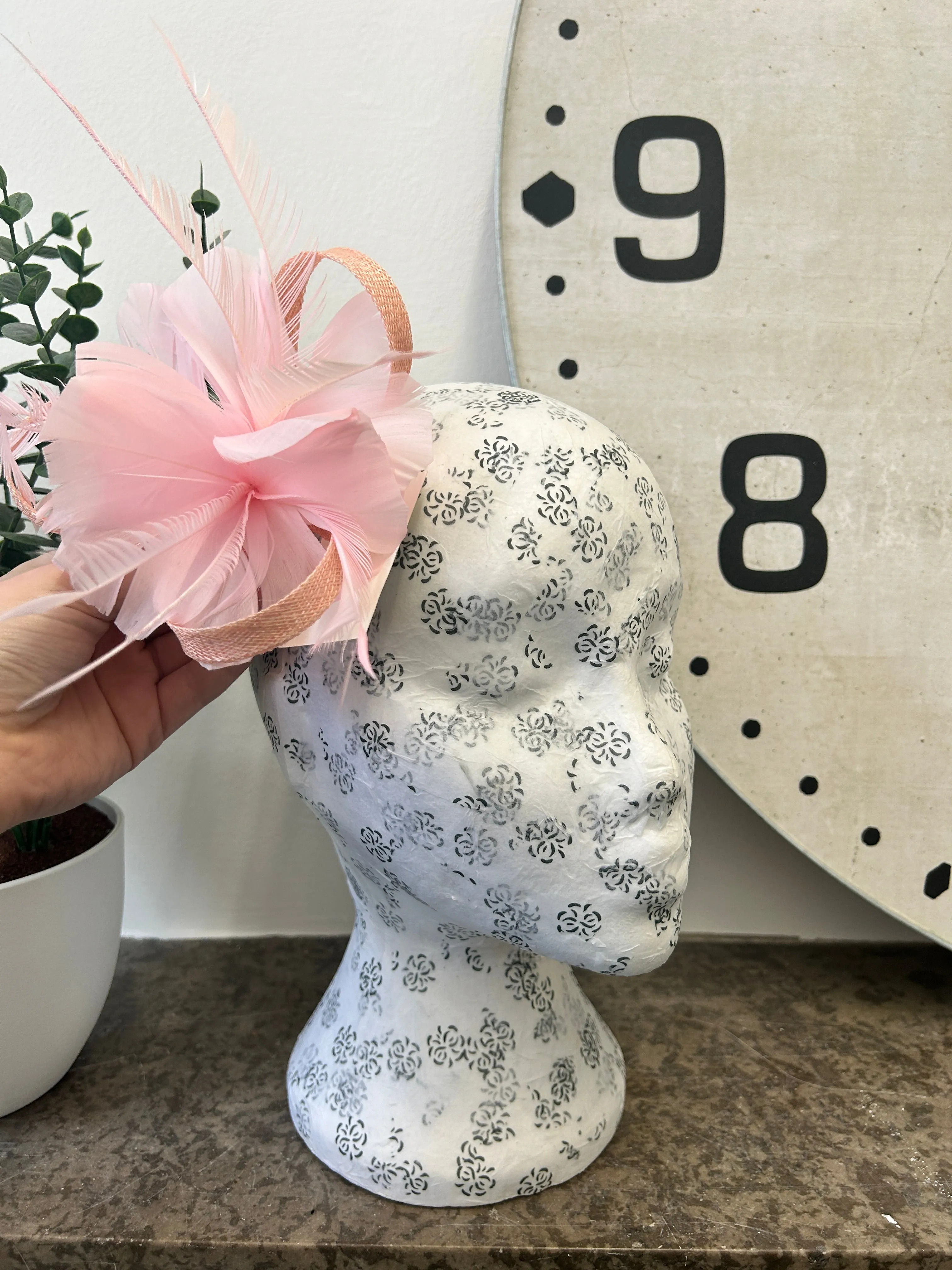Charlotte Fascinator Clip (18 colours)