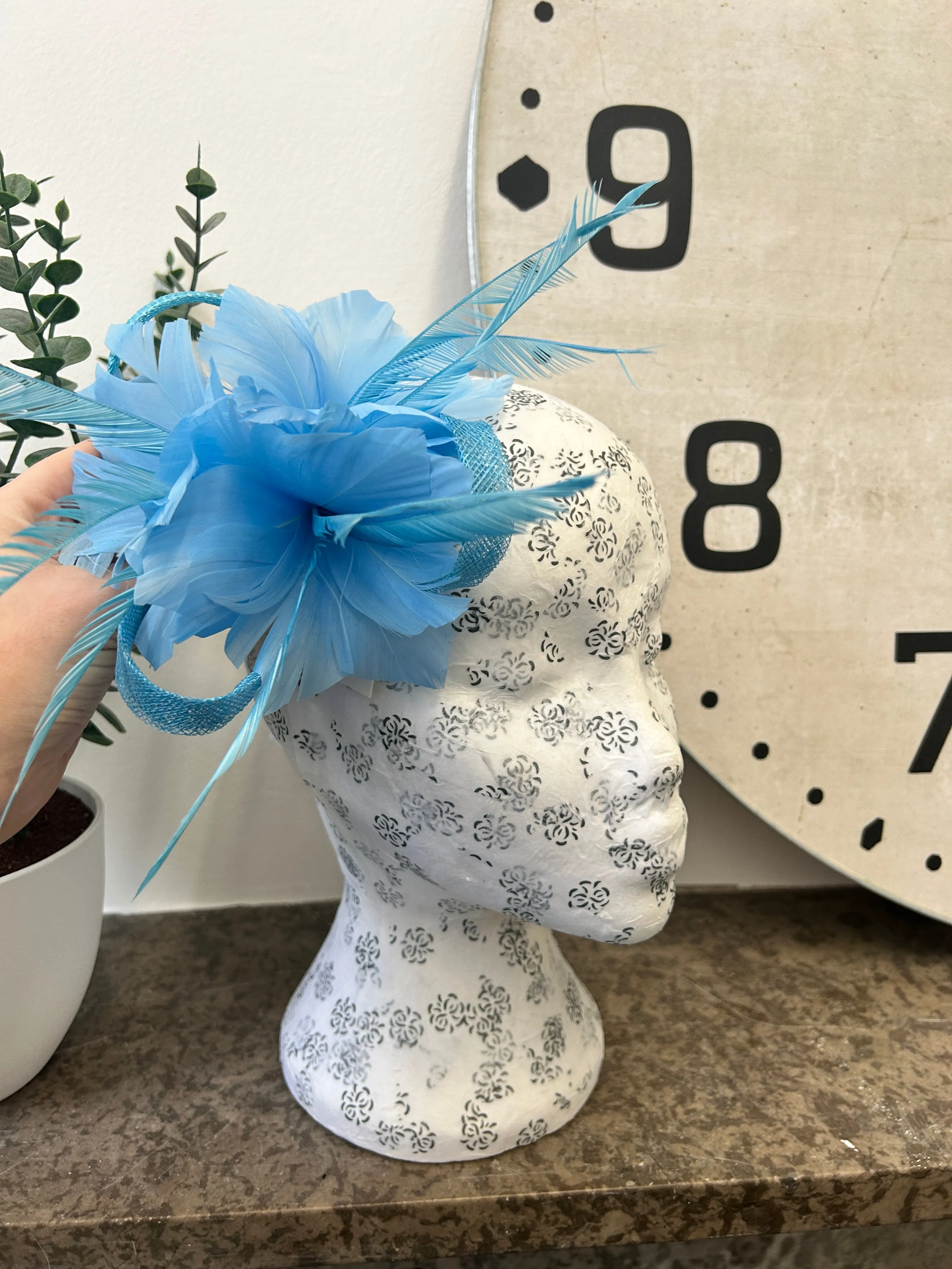 Charlotte Fascinator Clip (18 colours)