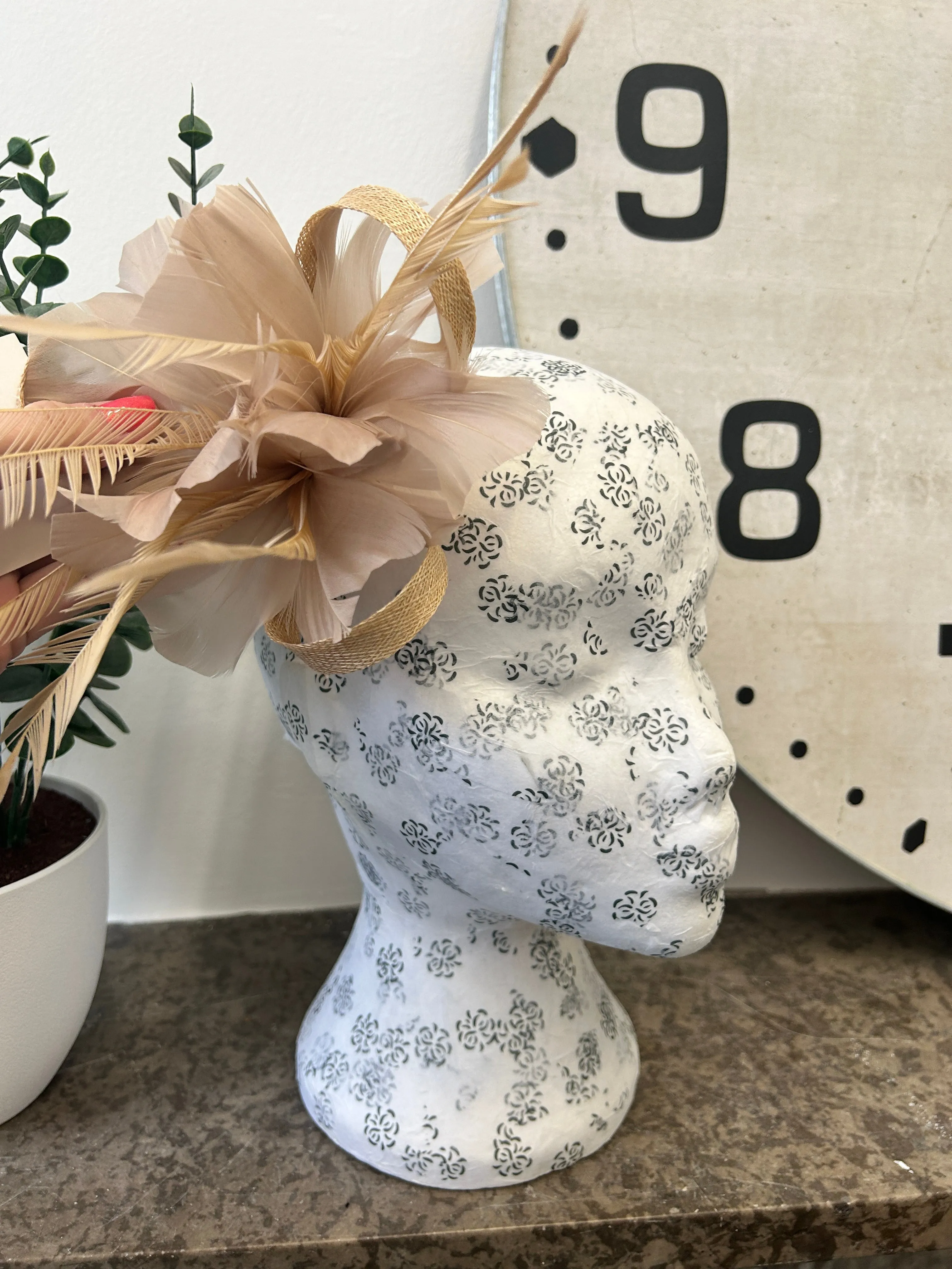 Charlotte Fascinator Clip (18 colours)