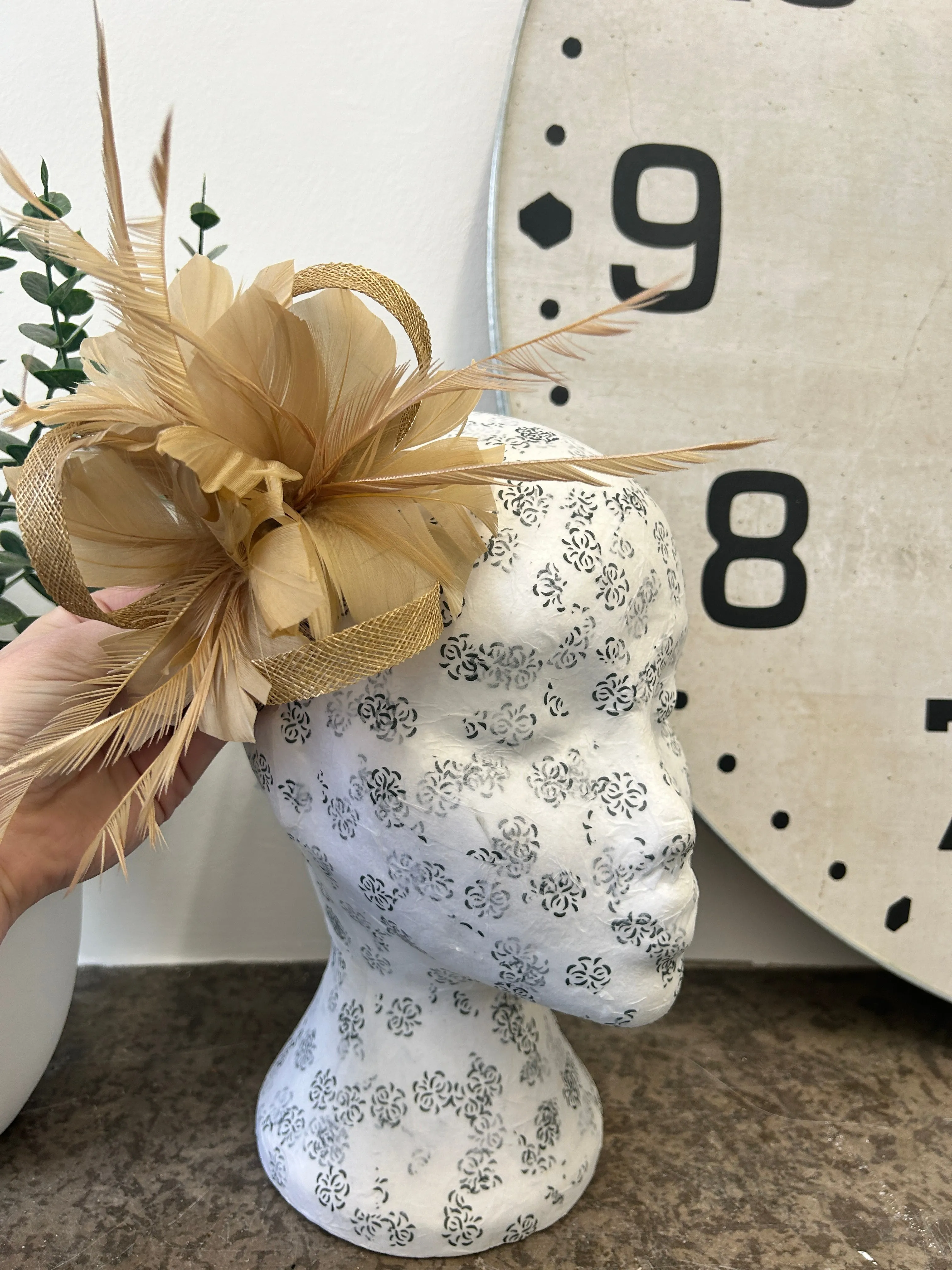 Charlotte Fascinator Clip (18 colours)