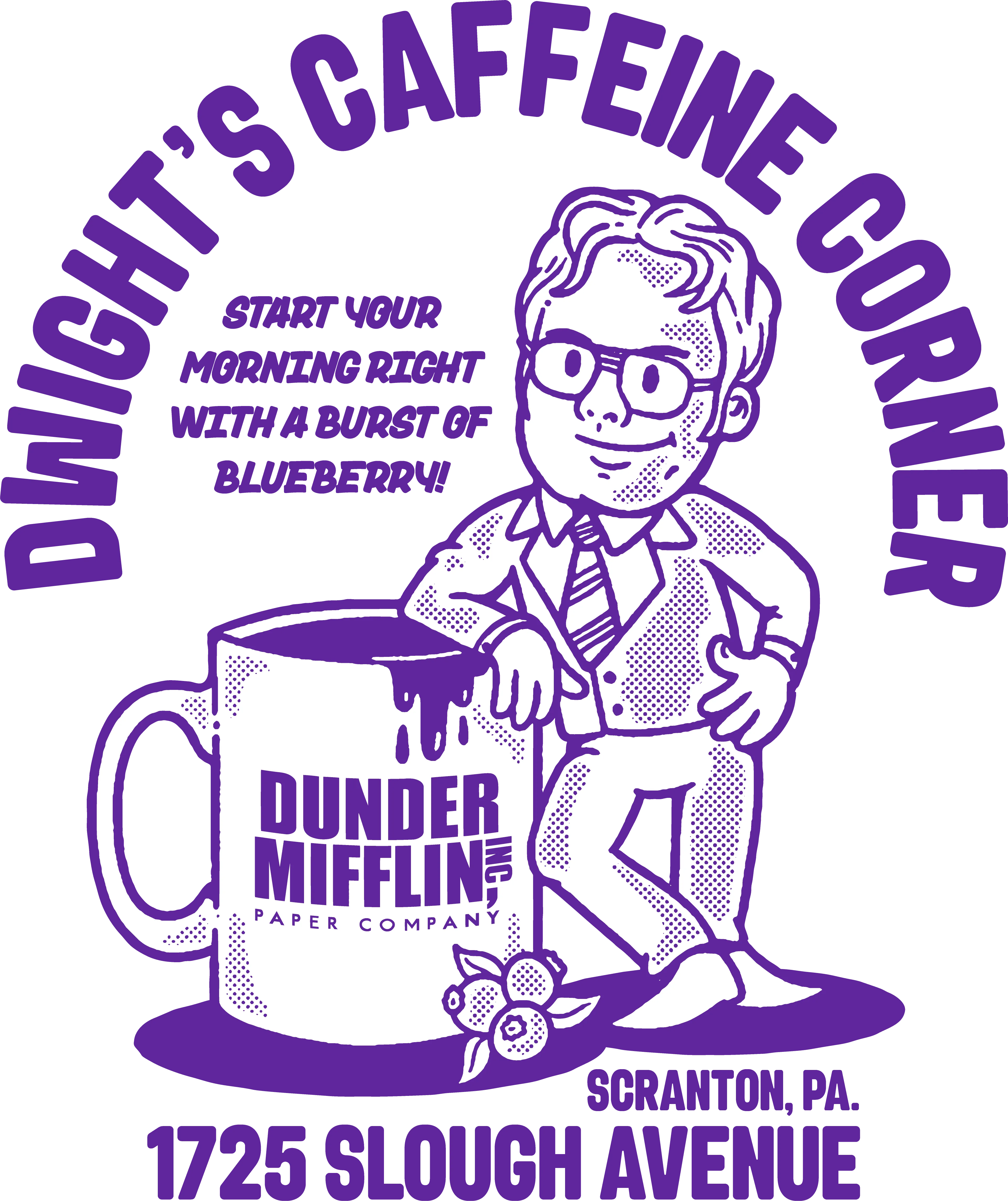 Dwight's Caffeine Corner - Coffee Mug