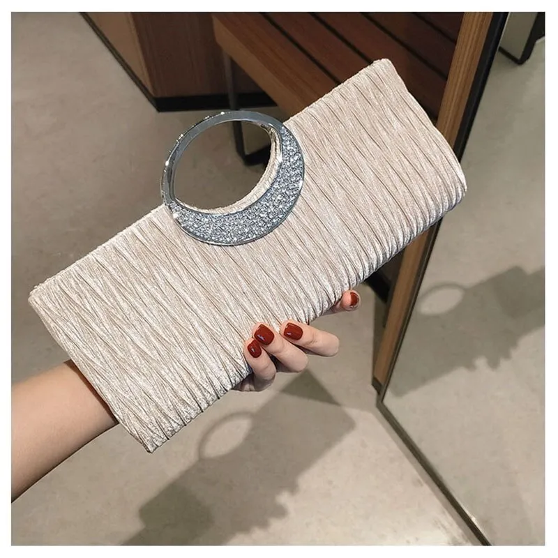 Evening Clutch with Shoulder Chain