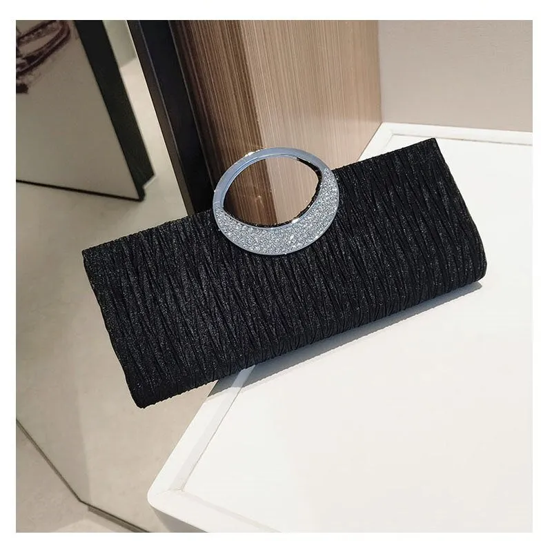 Evening Clutch with Shoulder Chain