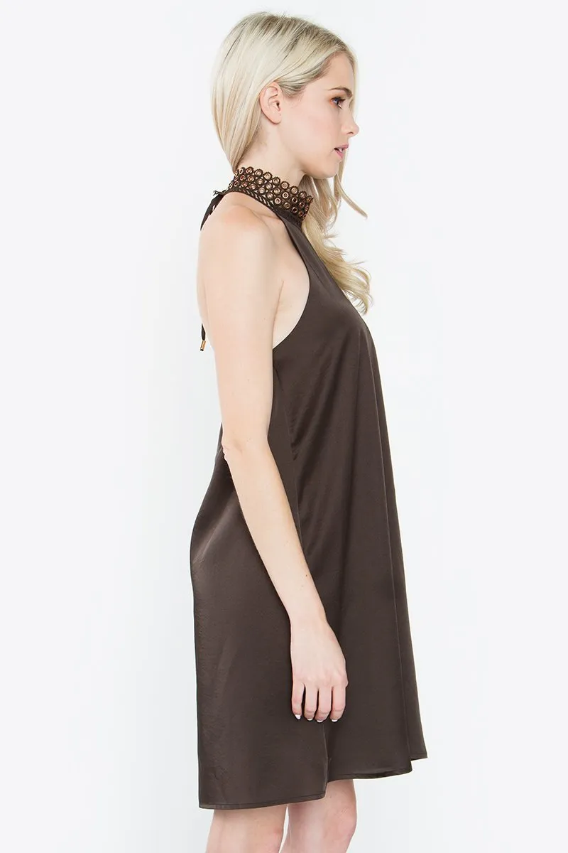Evette Halter Dress
