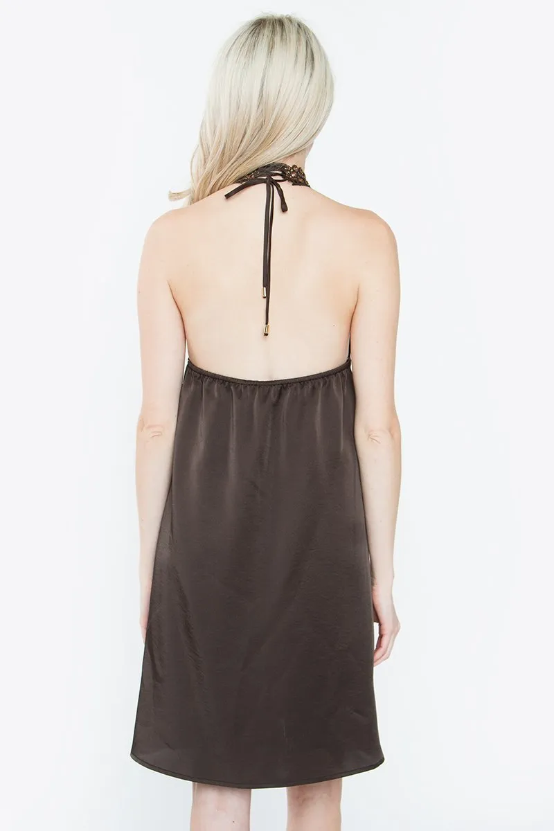 Evette Halter Dress