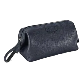 Gentleman's Wash Bag Nappa Blue
