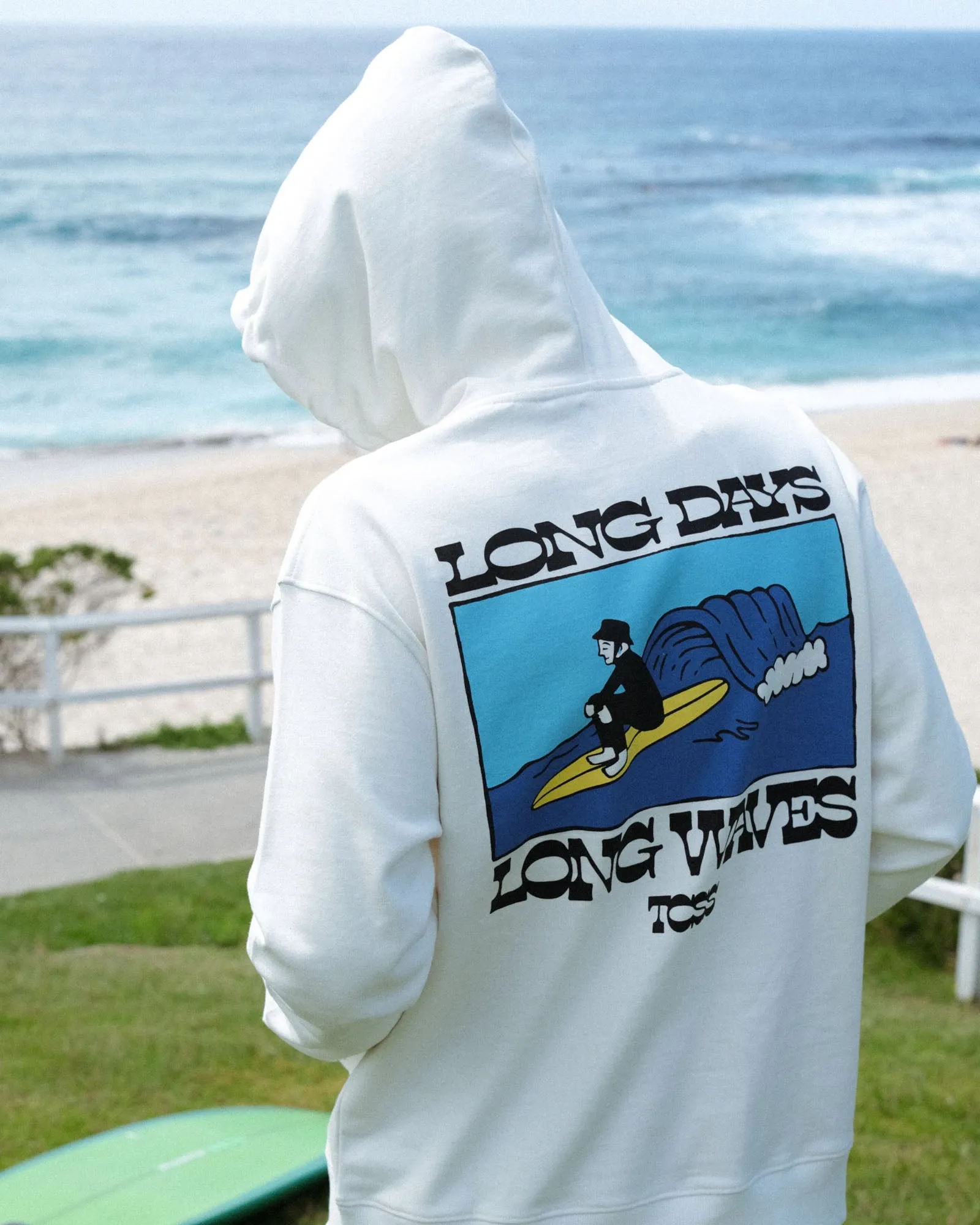 Good Days Hoodie - Vintage White