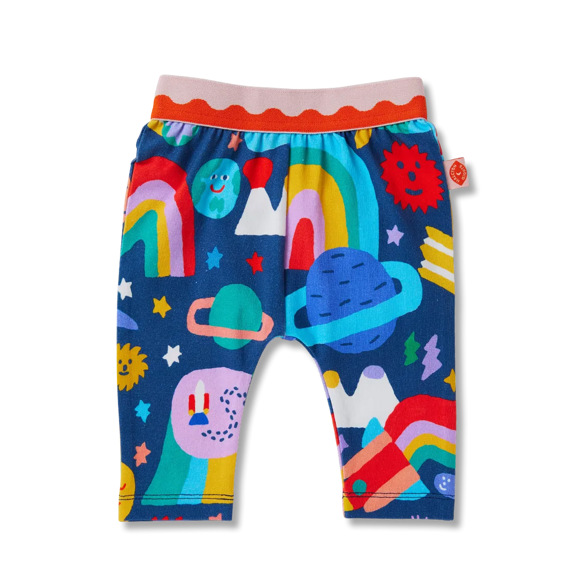 Halcyon Nights Baby Leggings - Rocket Ride