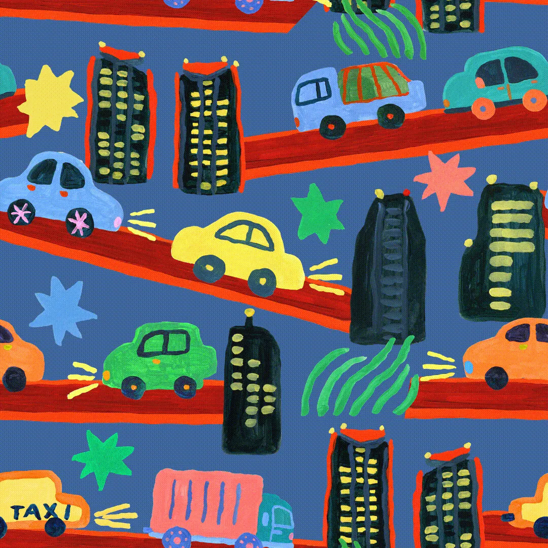 Halcyon Nights Baby Wrap - Seoul City