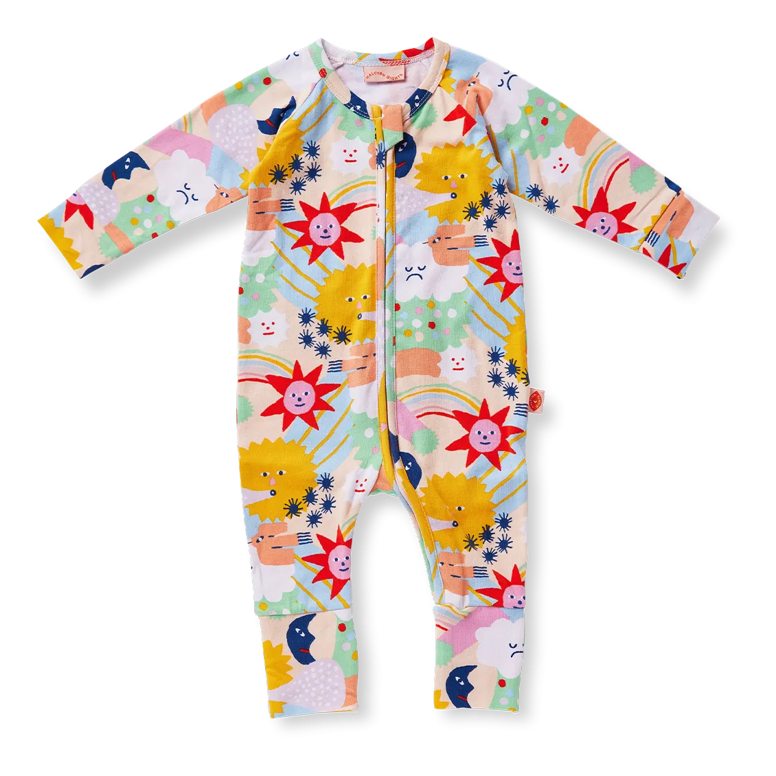 Halcyon Nights Long Sleeve Zipsuit - We Live In The Sky