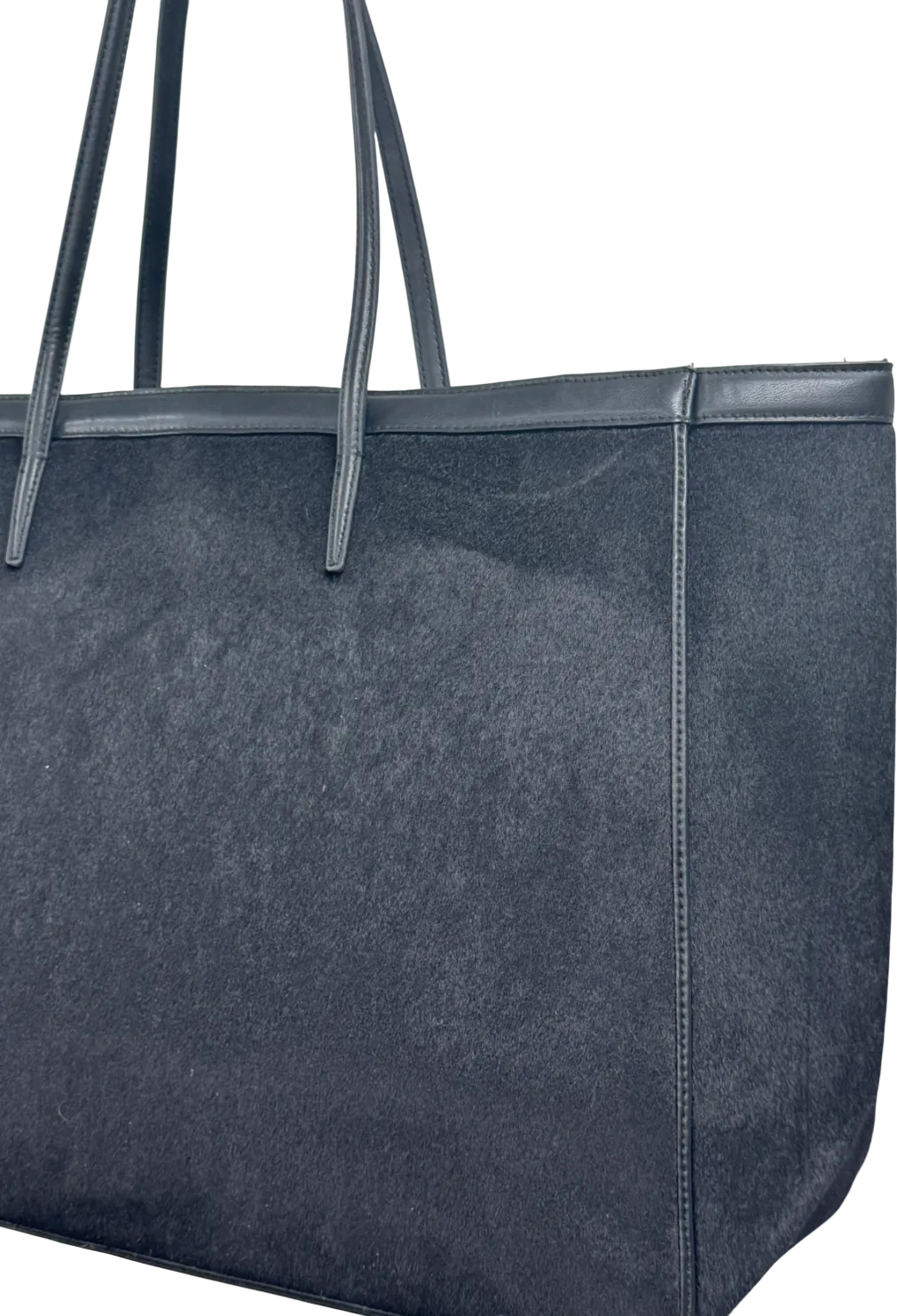H&M Black Large Shopper Tote Bag One Size