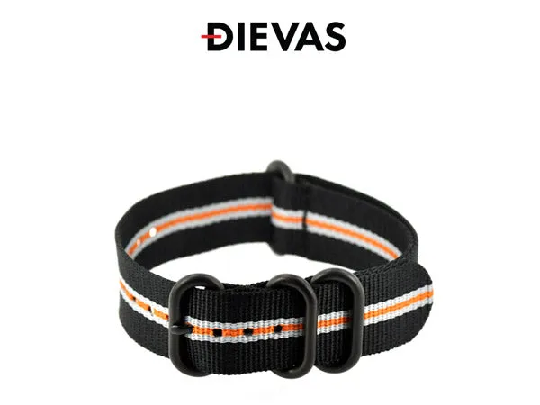Heritage ZULUZ Extreme Nylon Strap (PVD) 22mm