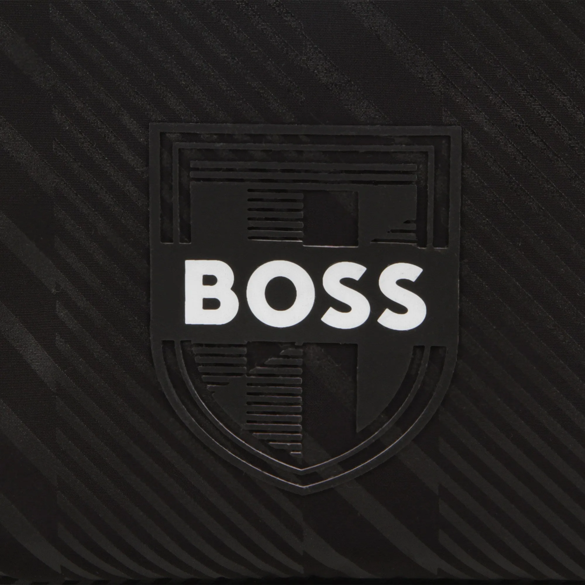 Hugo Boss Black Striped Satchel