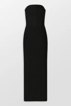 Icon Chevron Bustier Gown