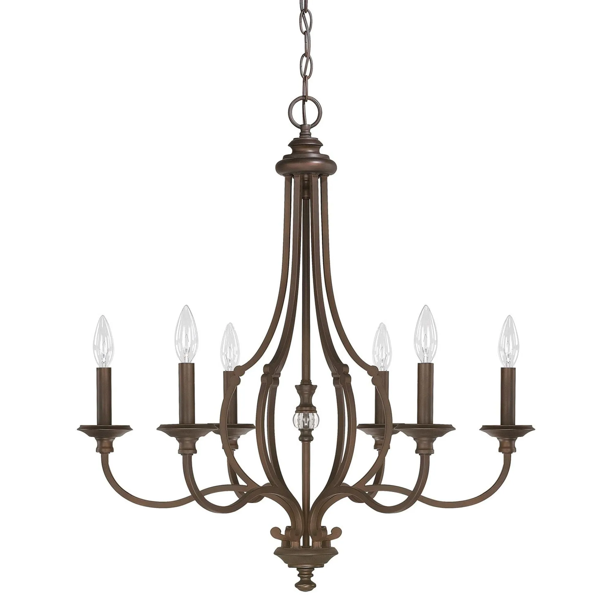 Leigh Six Light Chandelier