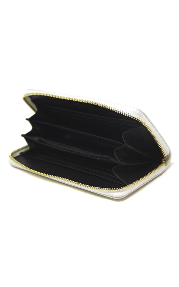 LOA381 Smily Face Clutch Wallet