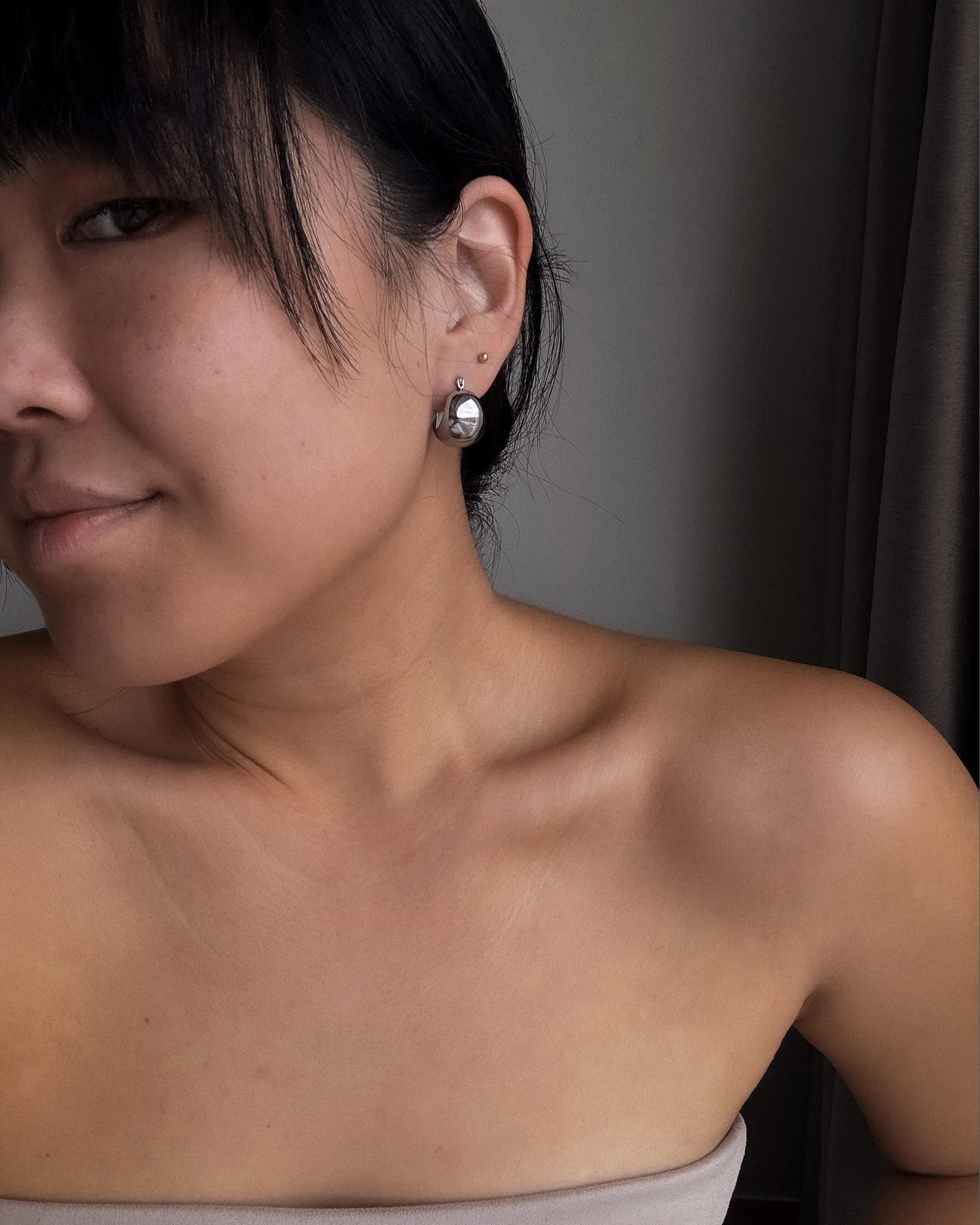 Medium Dome Earrings