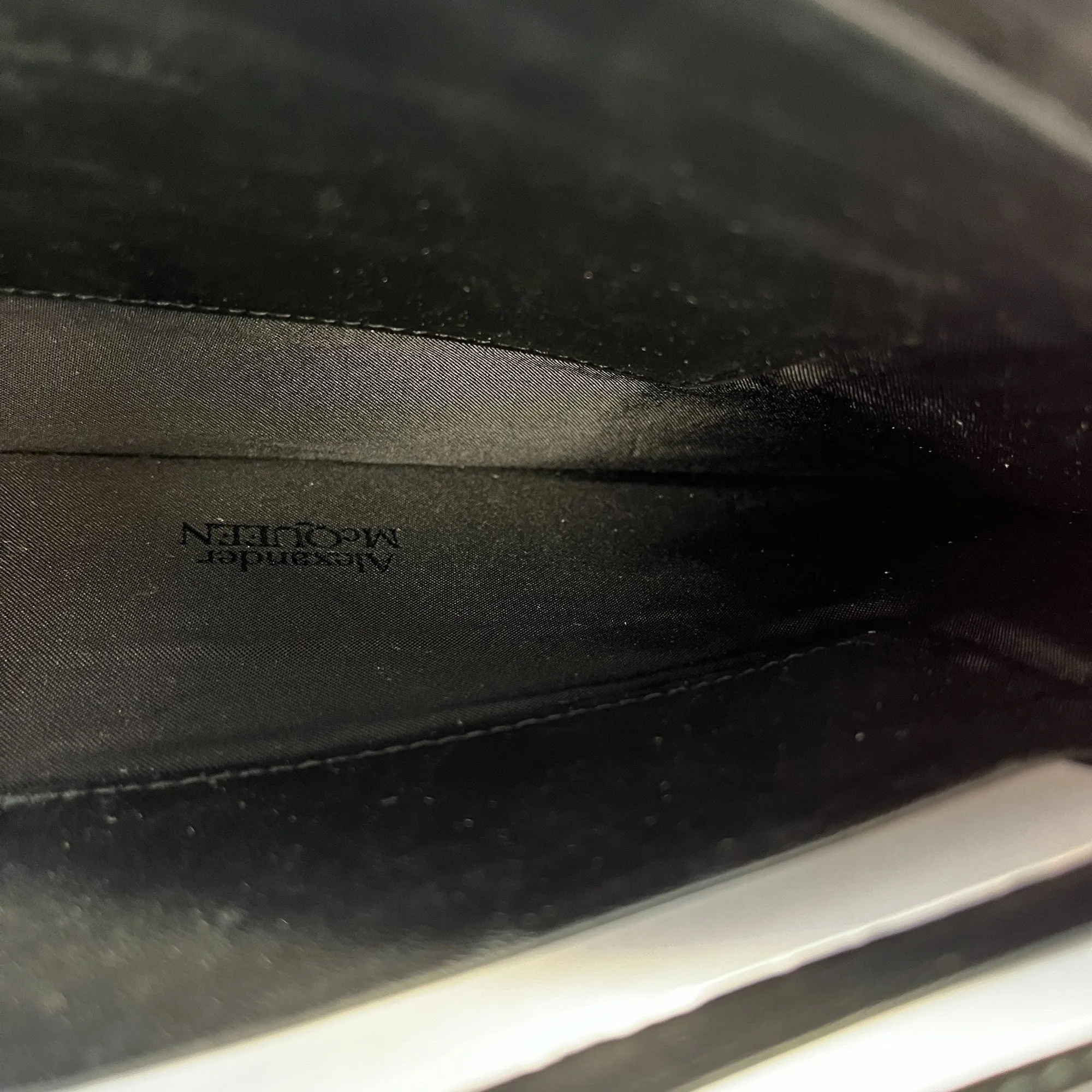 Men's Graffiti Logo Clutch Black