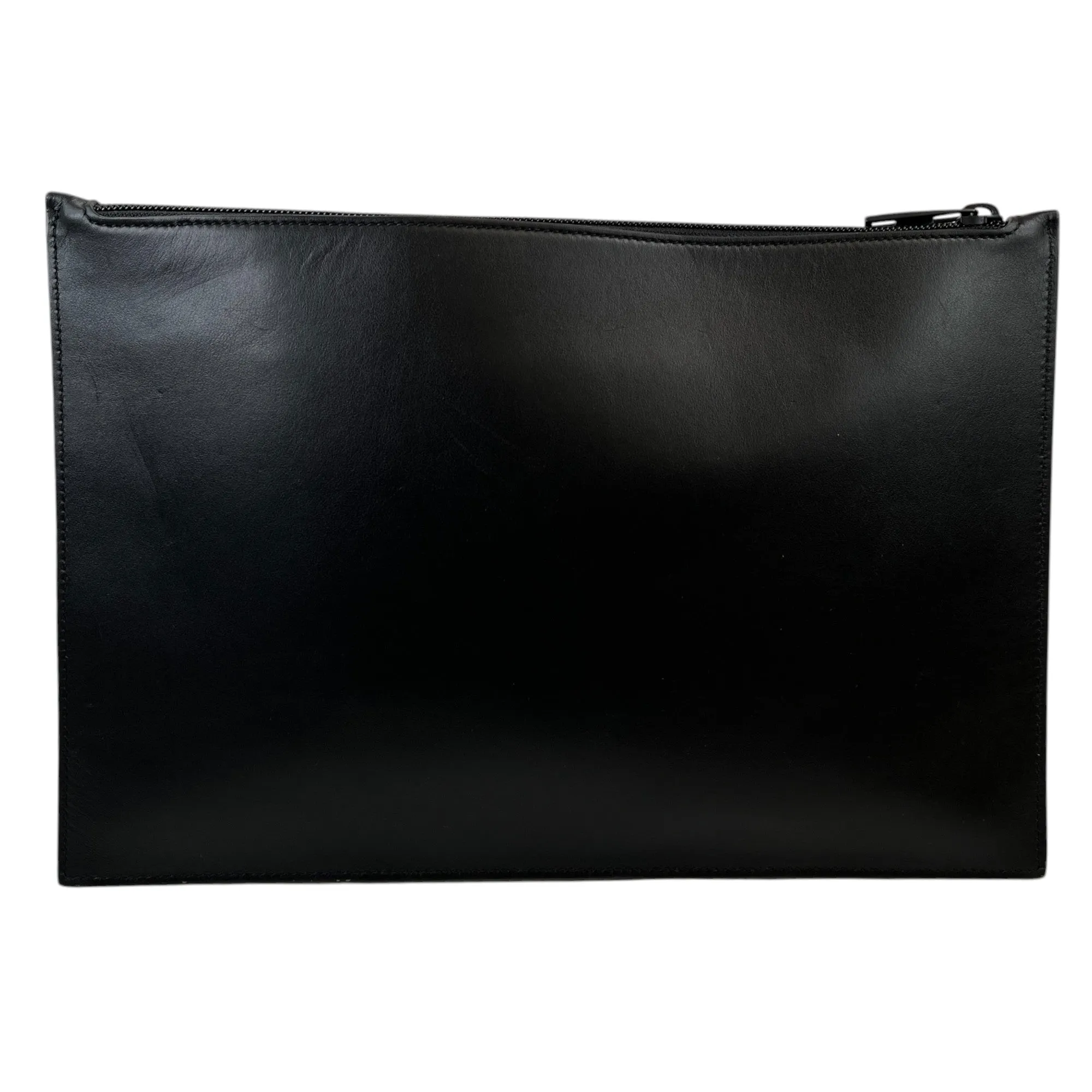 Men's Graffiti Logo Clutch Black