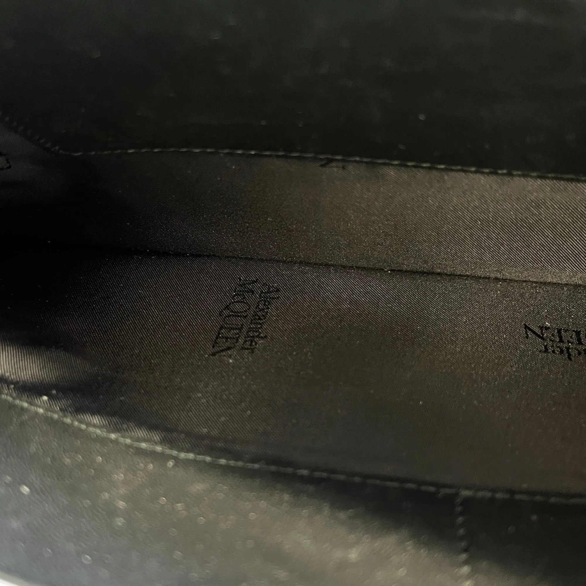 Men's Graffiti Logo Clutch Black
