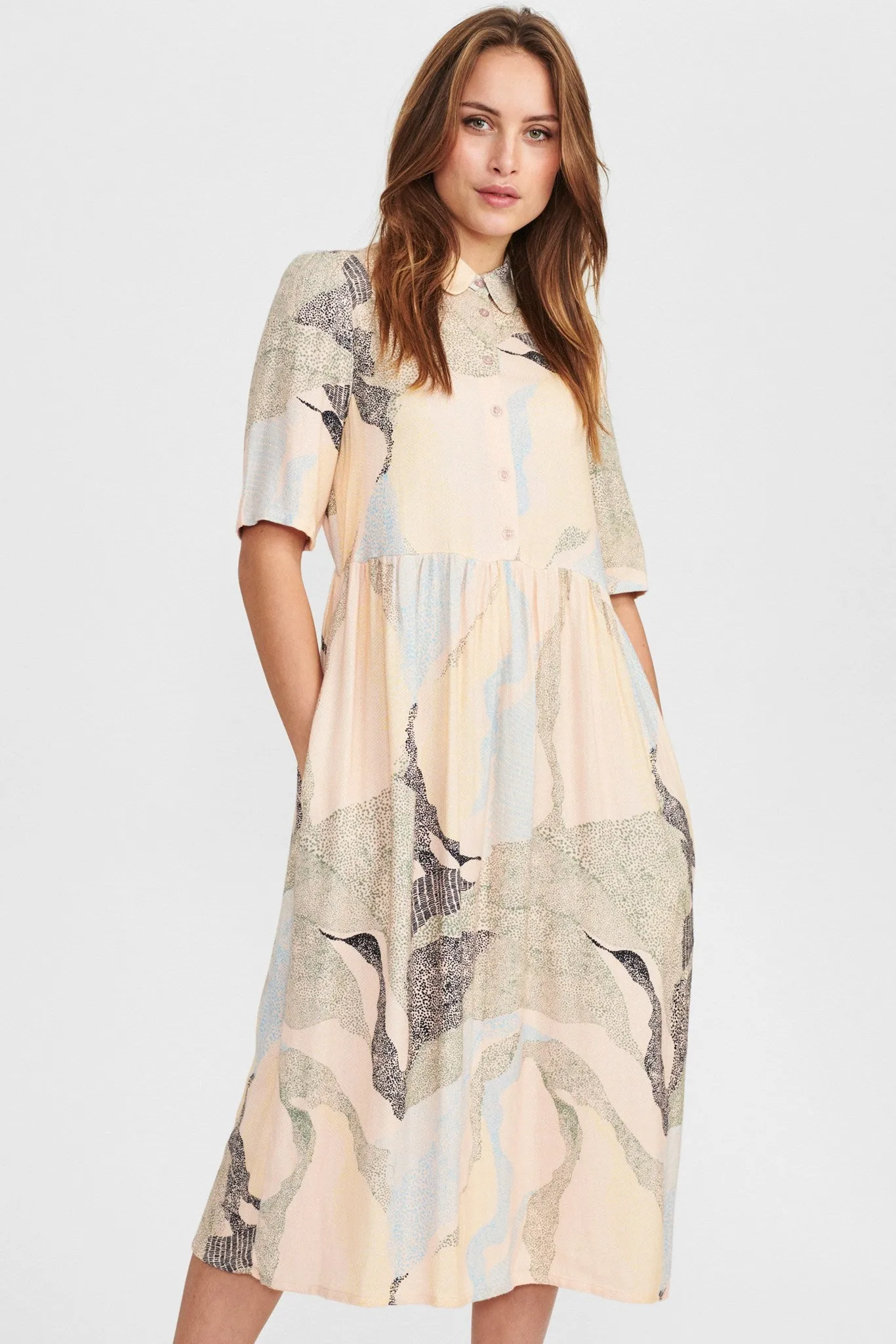 NUBOLETTE DRESS - Evening Sand