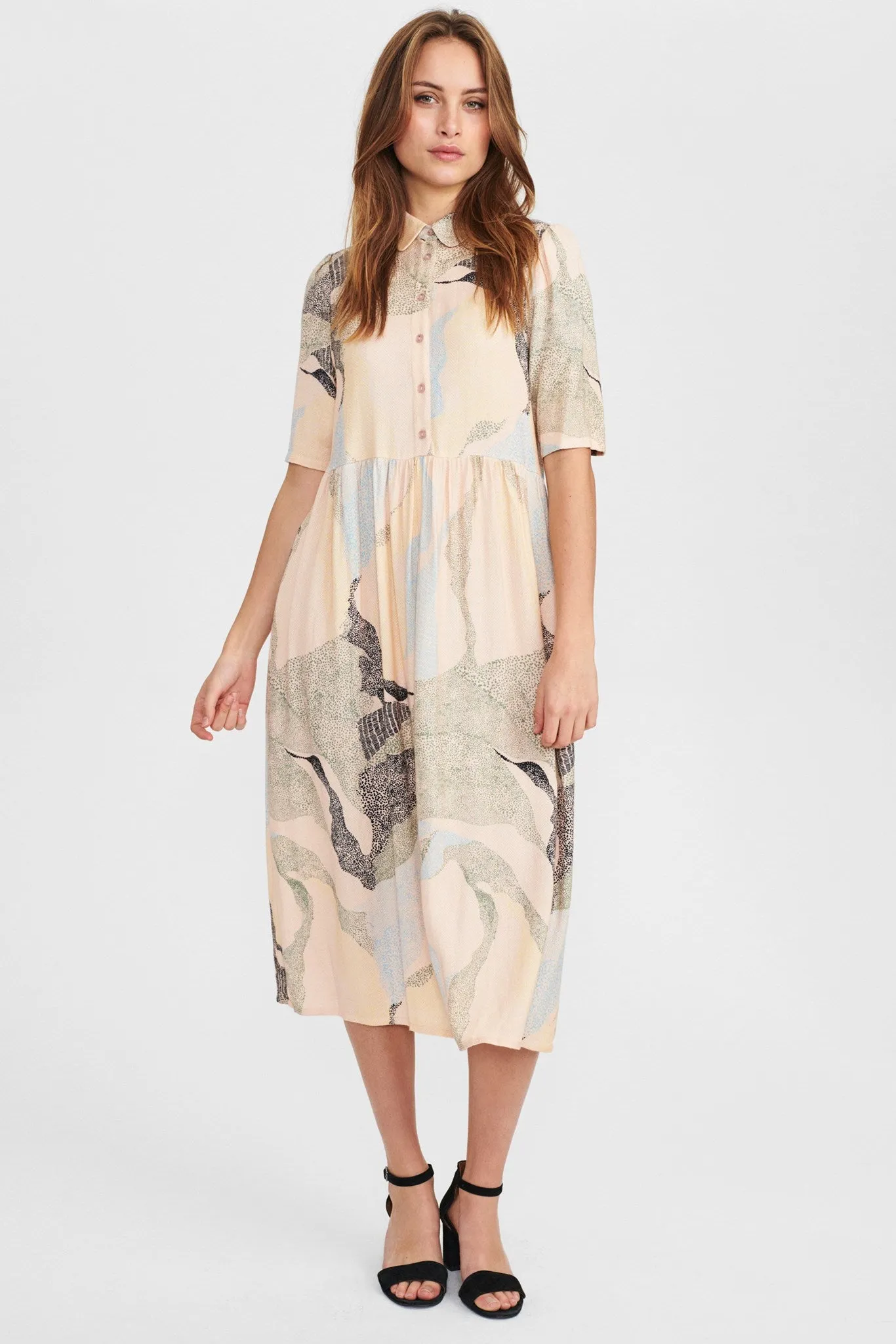 NUBOLETTE DRESS - Evening Sand